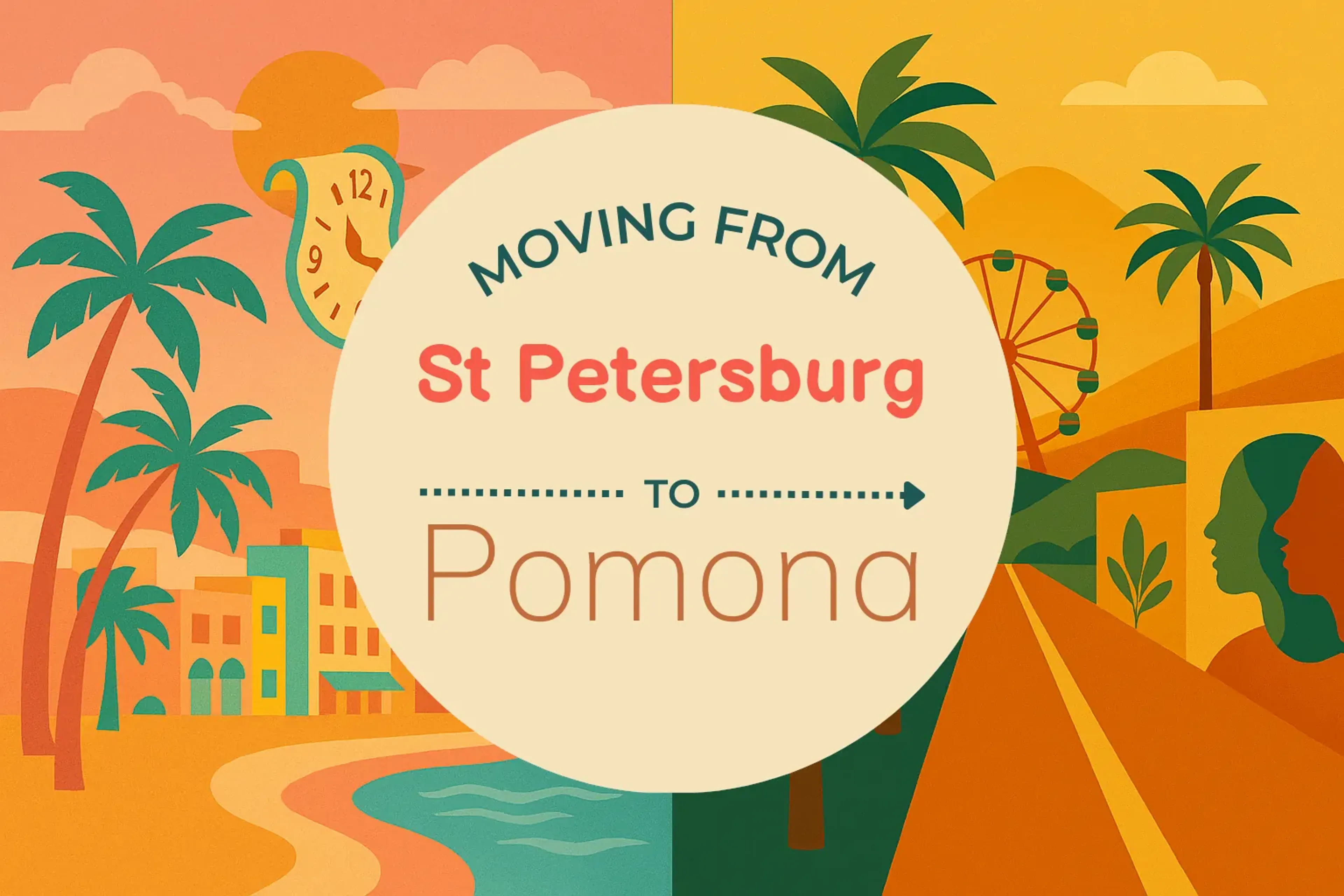 Side-by-side comparison of St. Petersburg to Pomona moving companies