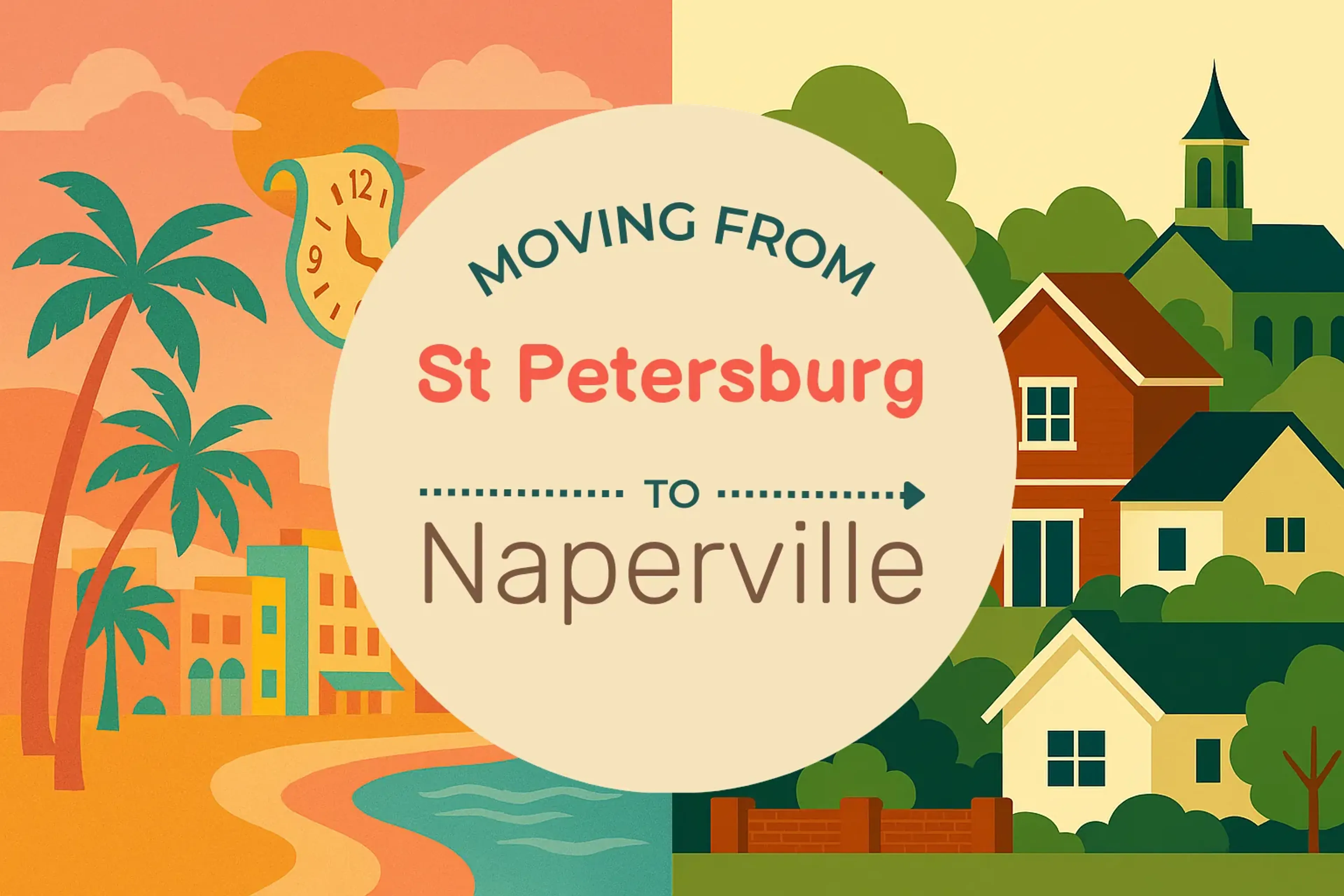 Side-by-side comparison of St. Petersburg to Naperville moving companies