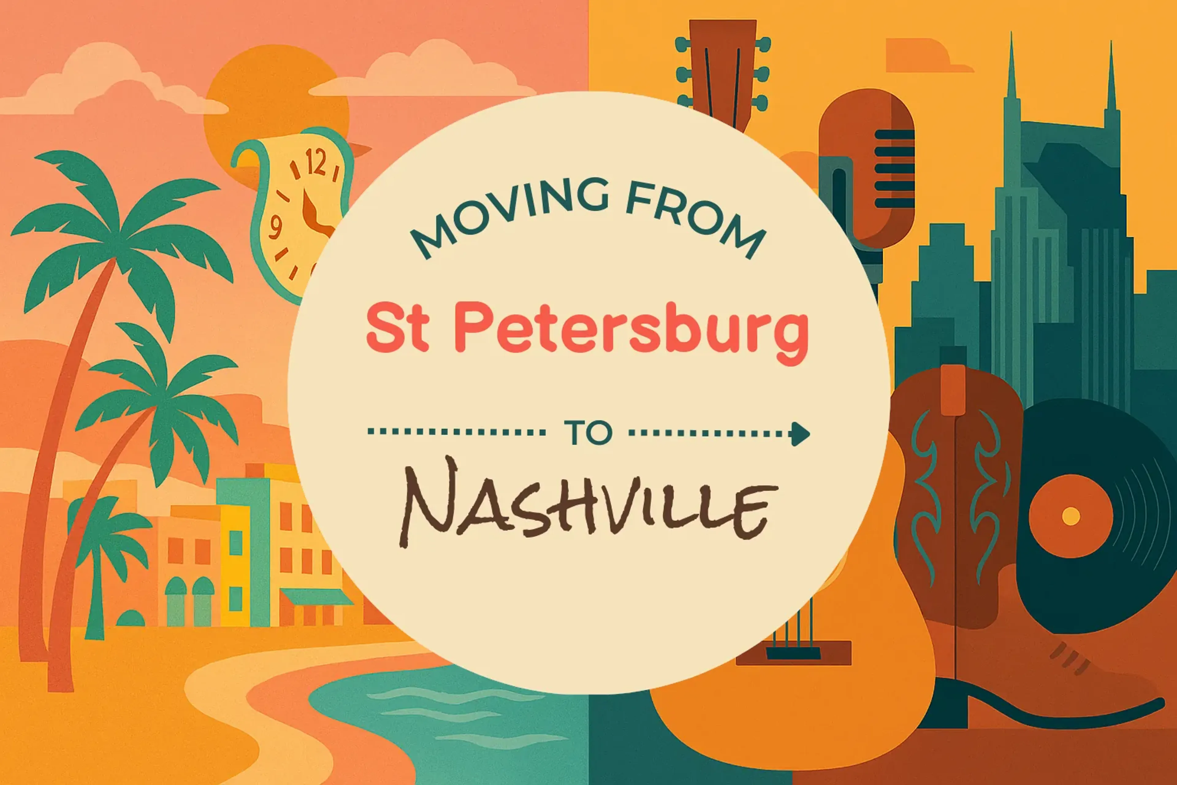Side-by-side comparison of St. Petersburg to Nashville moving companies