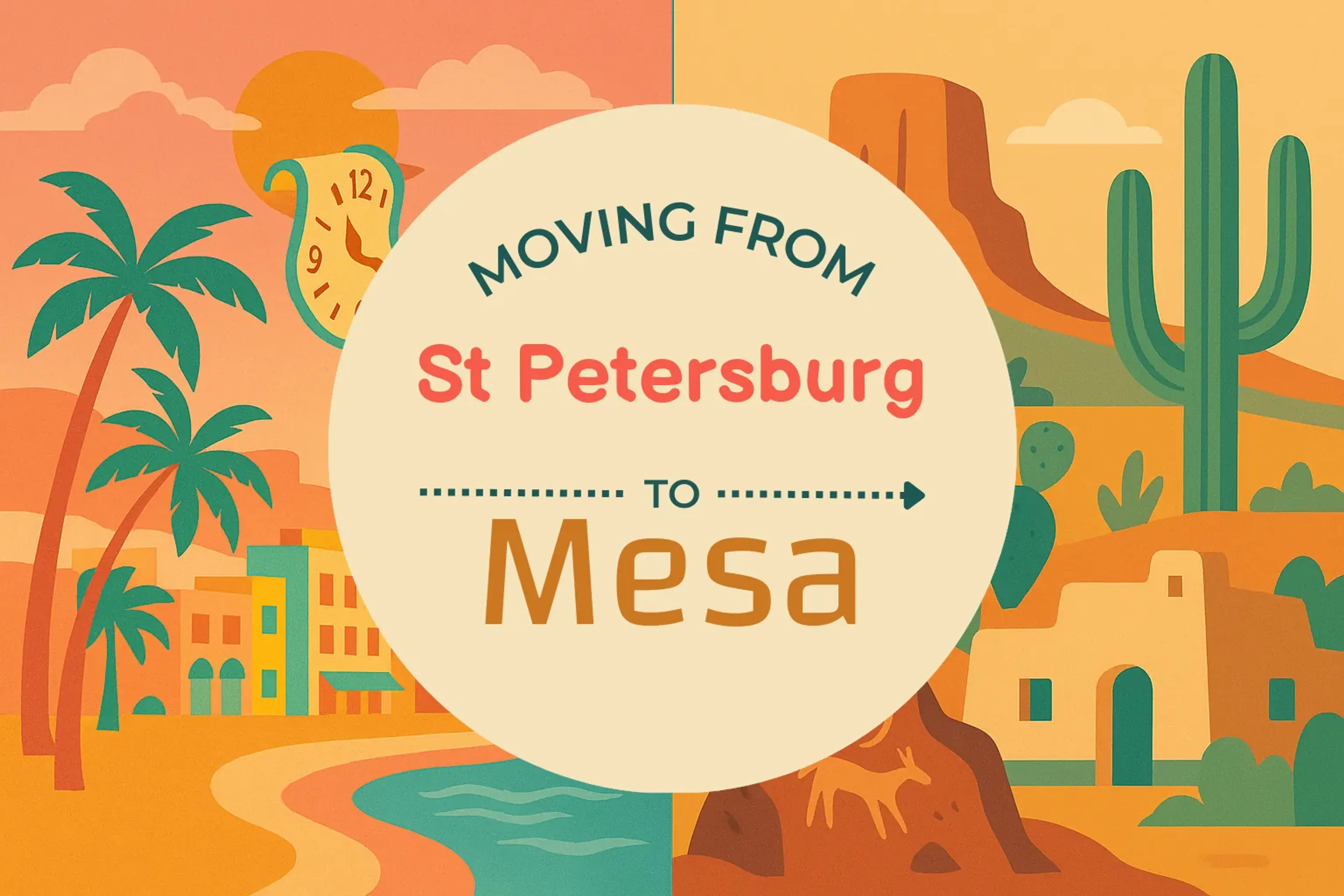 Side-by-side comparison of St. Petersburg to Mesa moving companies