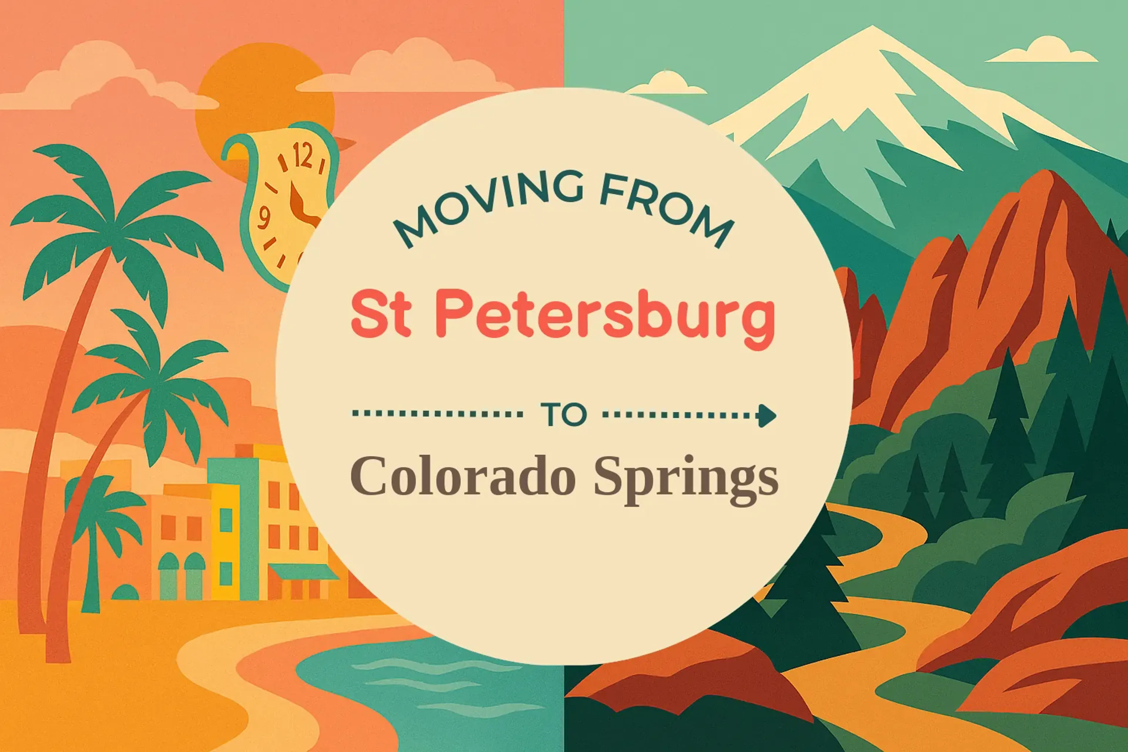 Side-by-side comparison of St. Petersburg to Colorado Springs moving companies