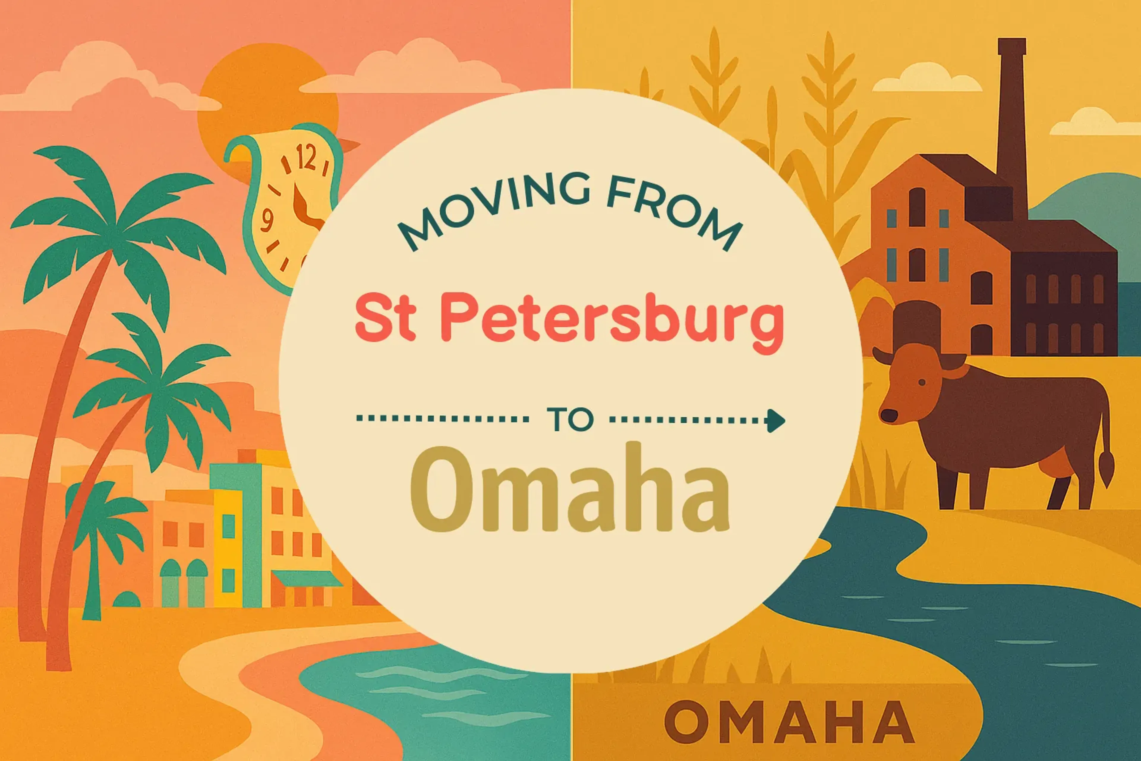 Side-by-side comparison of St. Petersburg to Omaha moving companies