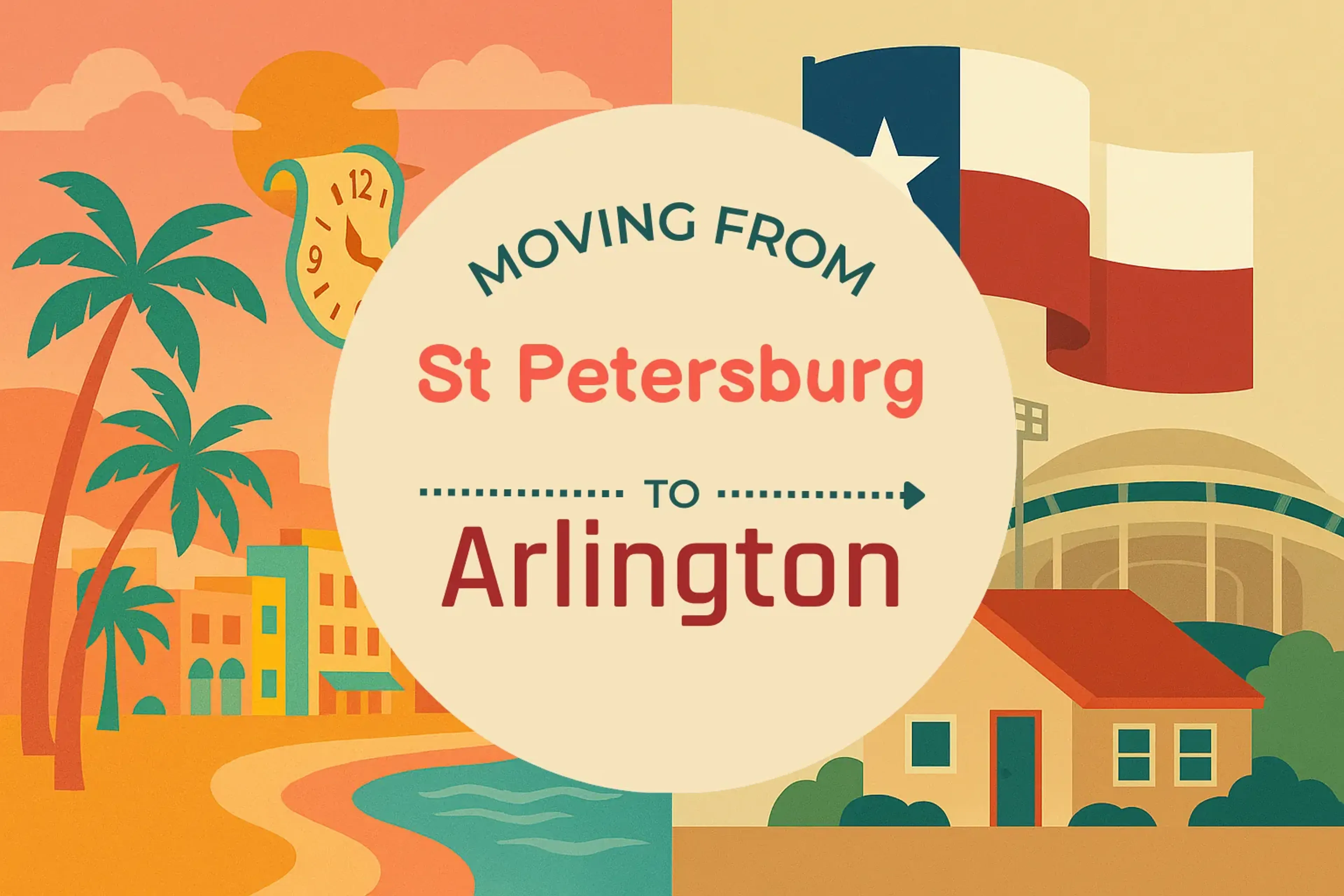 Side-by-side comparison of St. Petersburg to Arlington moving companies