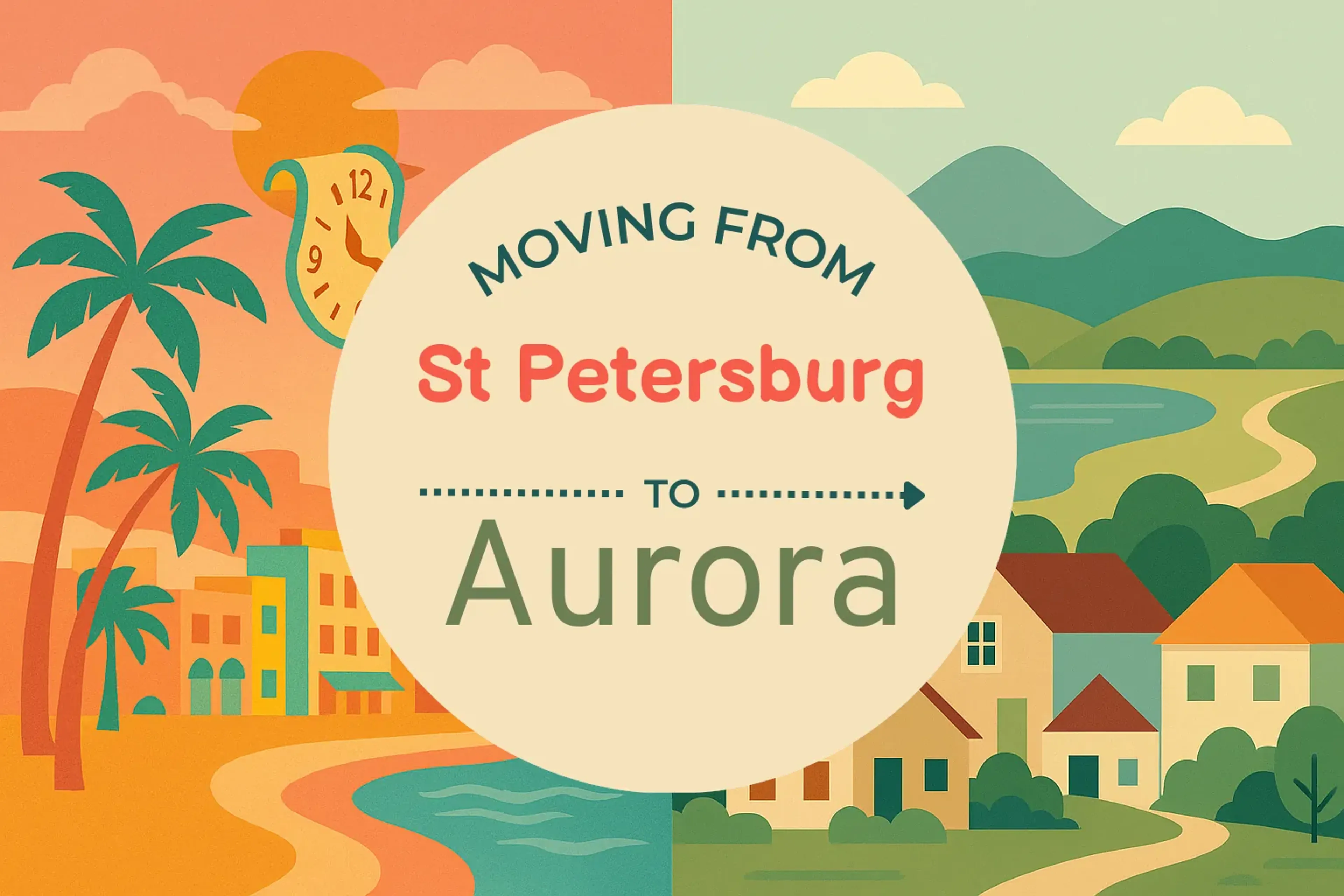 Side-by-side comparison of St. Petersburg to Aurora moving companies