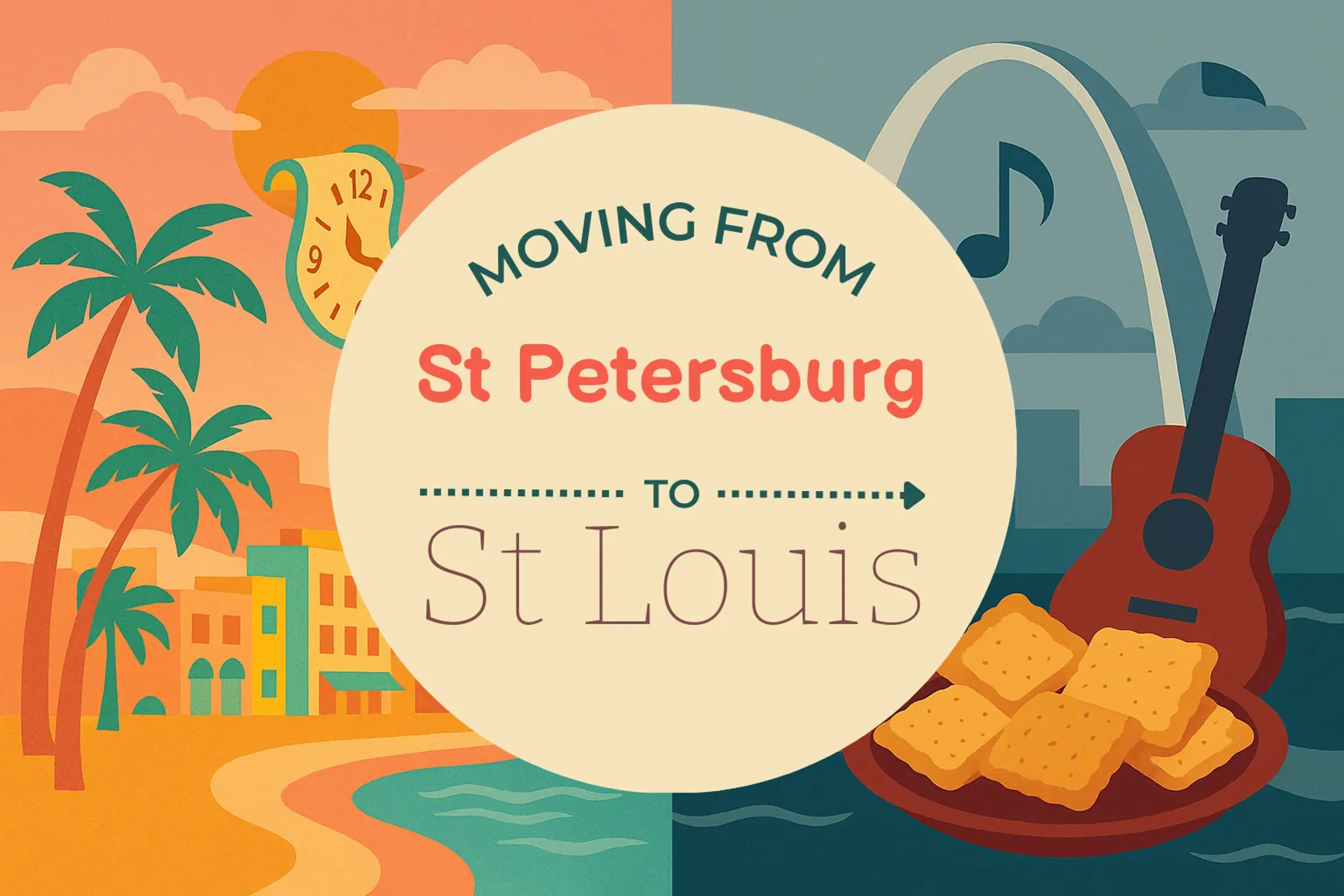 Side-by-side comparison of St. Petersburg to St. Louis moving companies