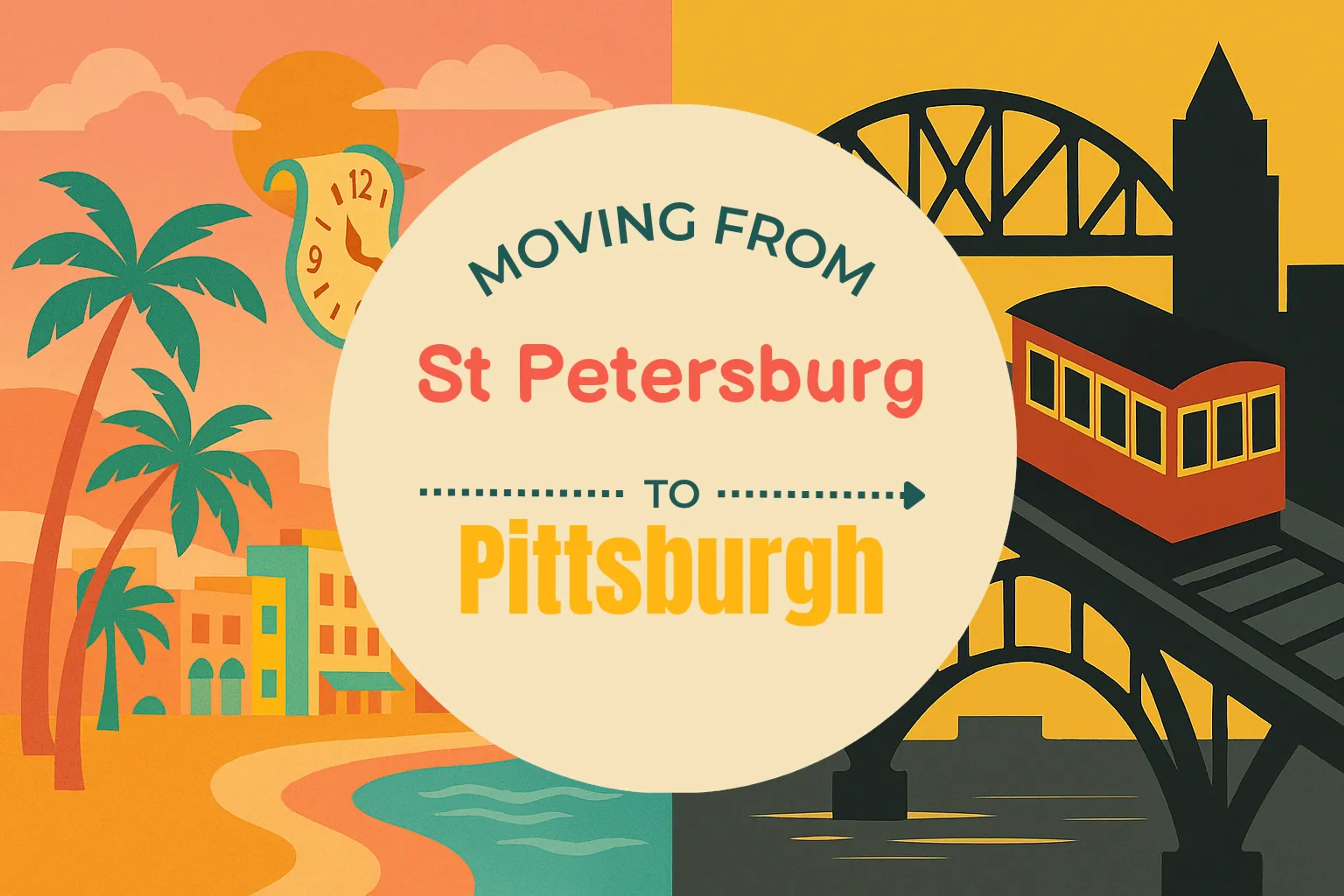 Side-by-side comparison of St. Petersburg to Pittsburgh moving companies