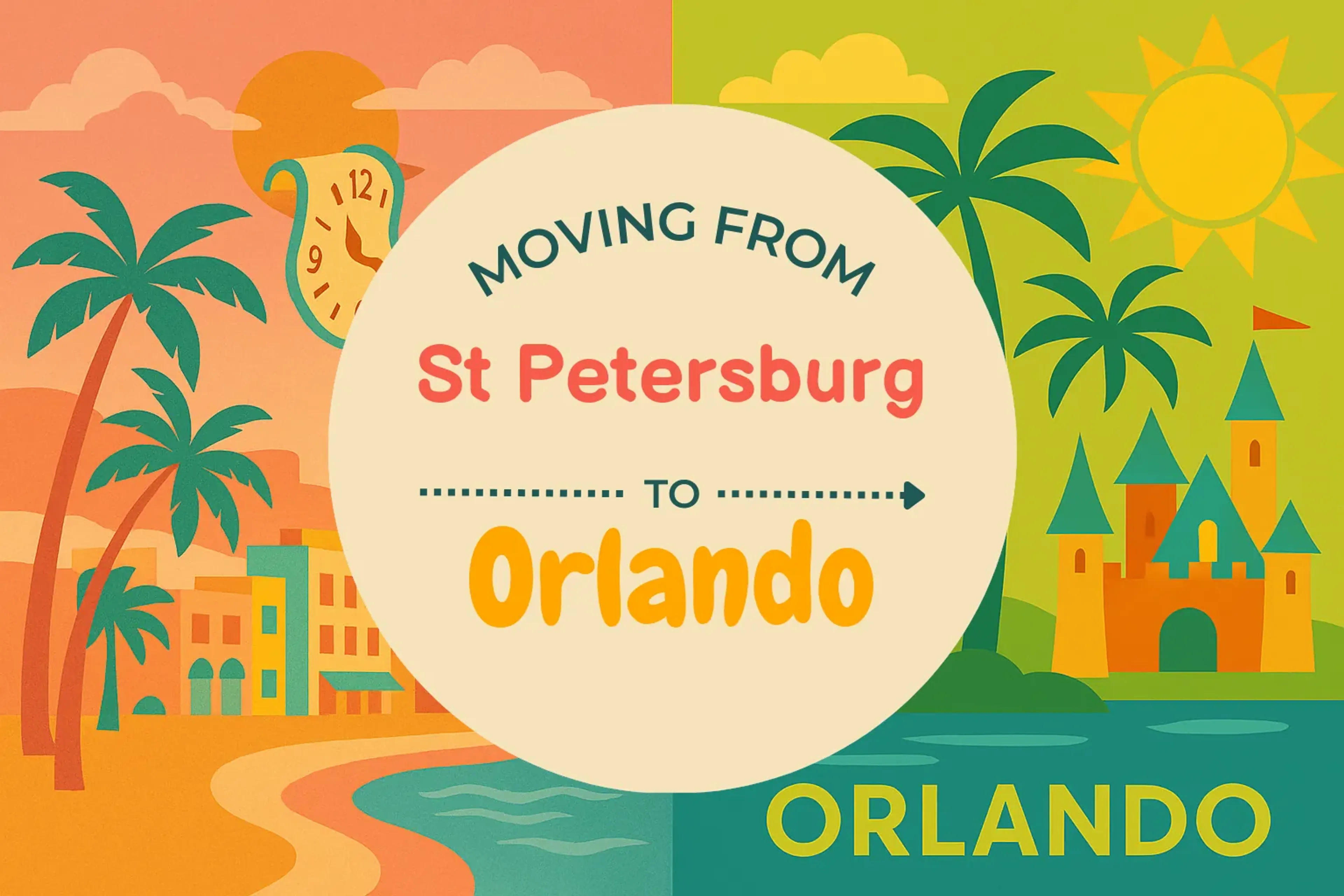 Side-by-side comparison of St. Petersburg to Orlando moving companies