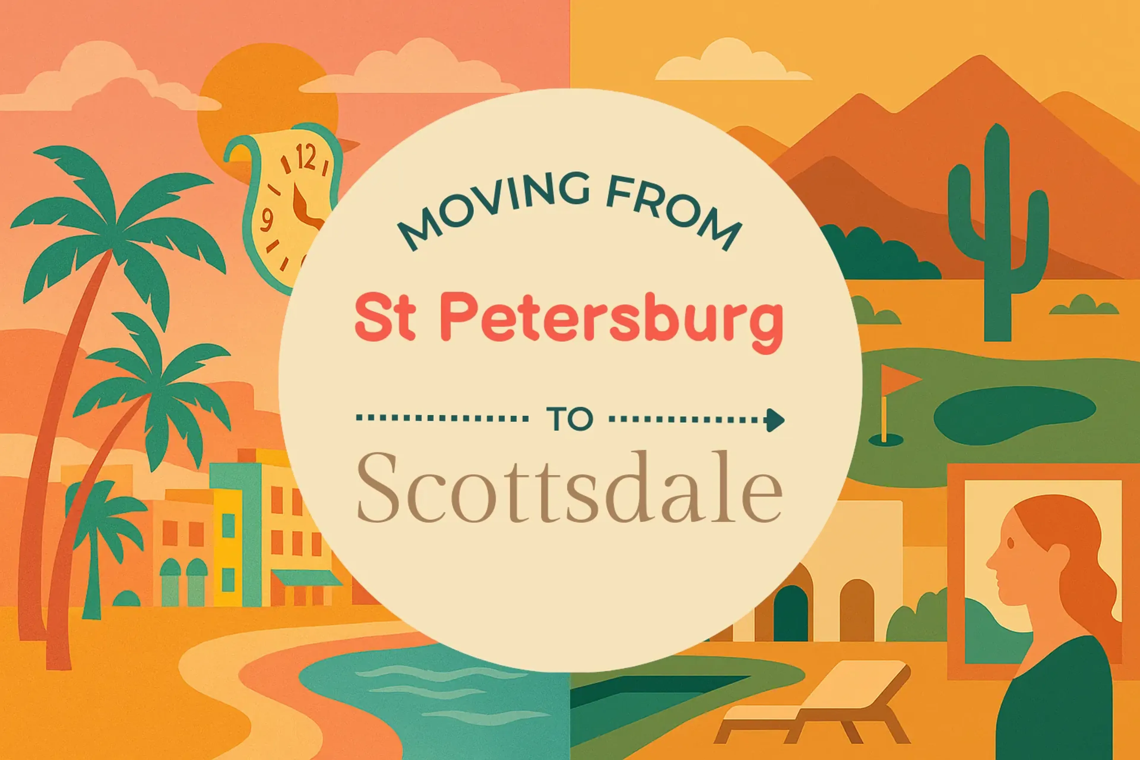 Side-by-side comparison of St. Petersburg to Scottsdale moving companies
