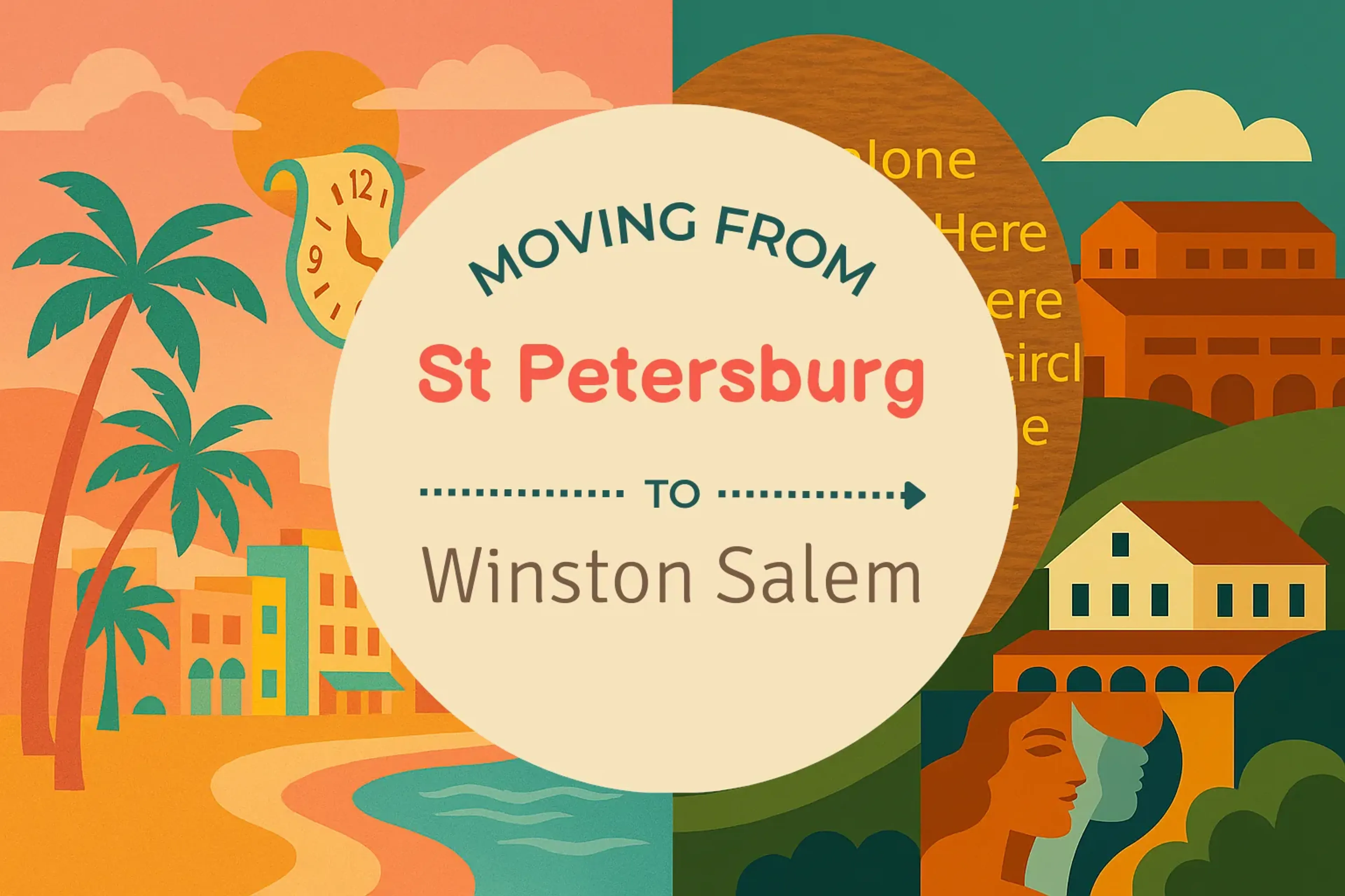 Side-by-side comparison of St. Petersburg to Winston Salem moving companies
