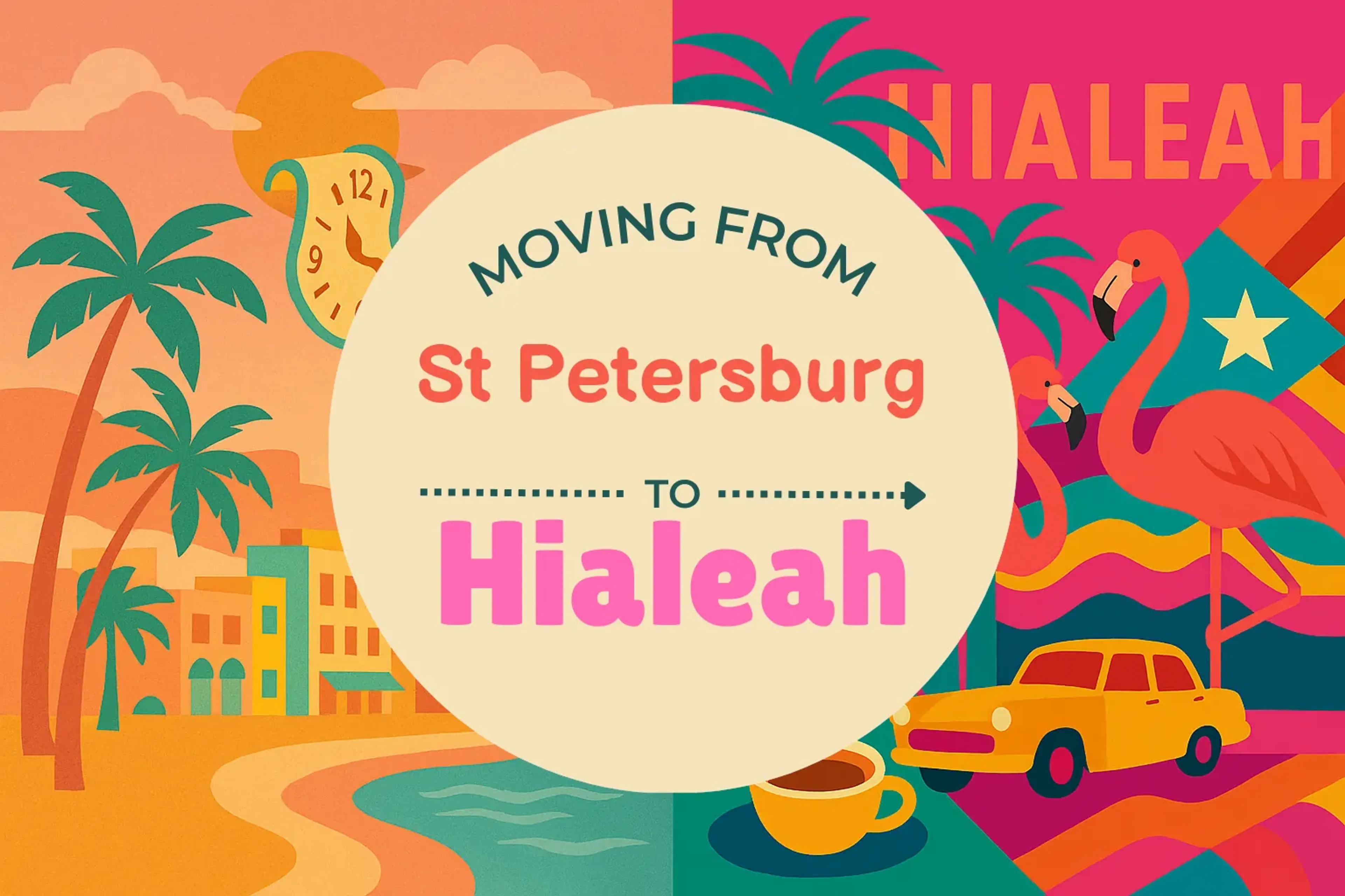 Side-by-side comparison of St. Petersburg to Hialeah moving companies