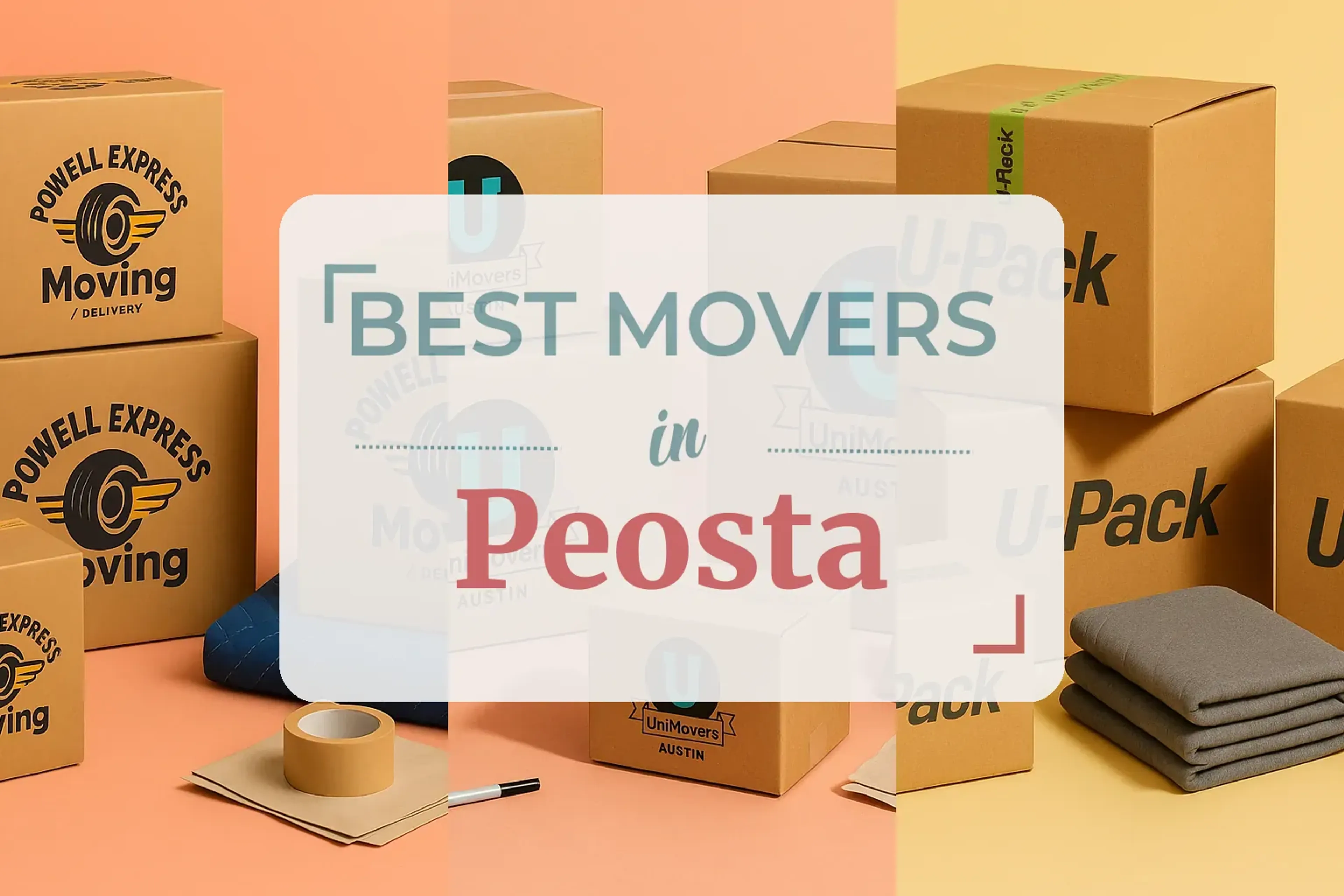 Side-by-side comparison of Peosta moving companies