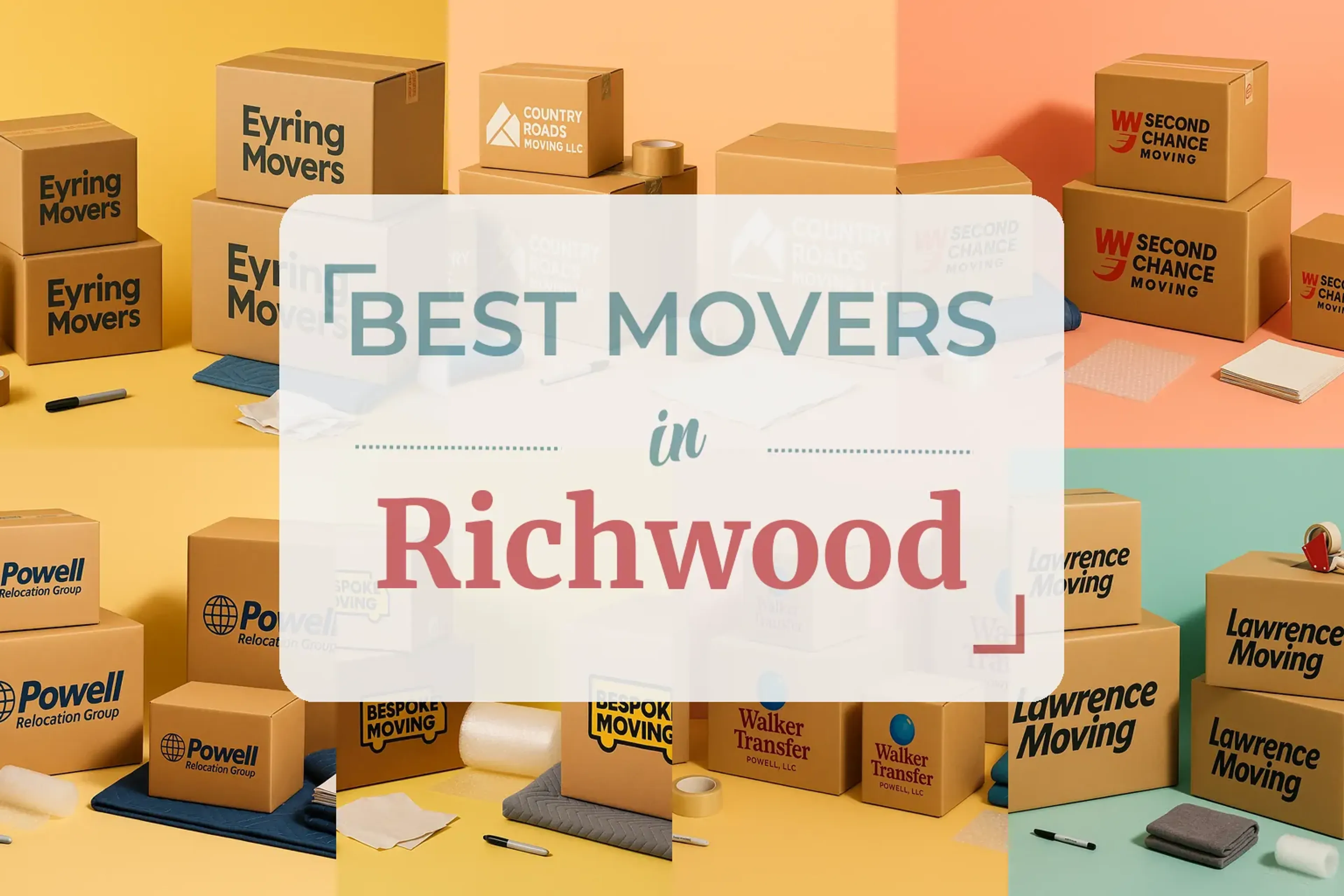Side-by-side comparison of Richwood moving companies