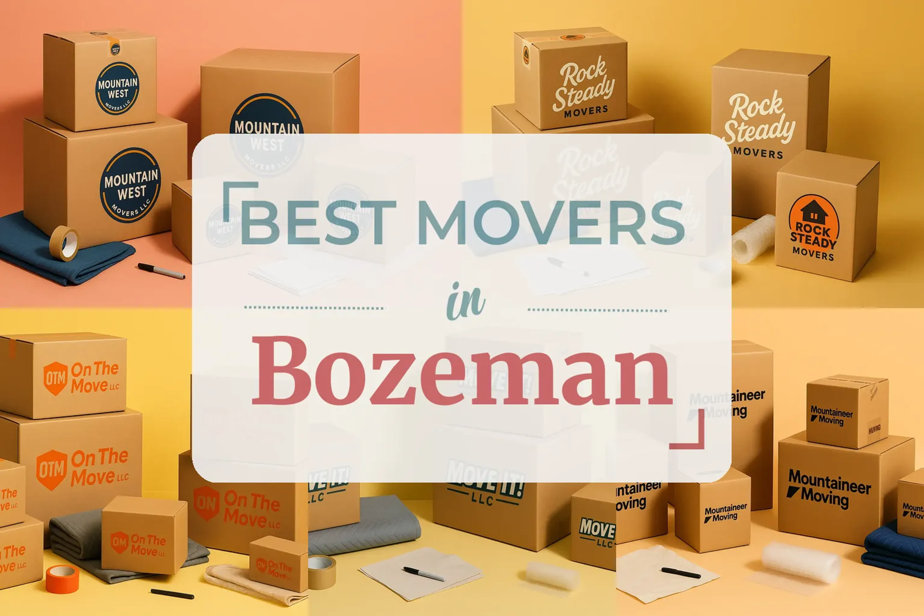 Side-by-side comparison of Bozeman moving companies