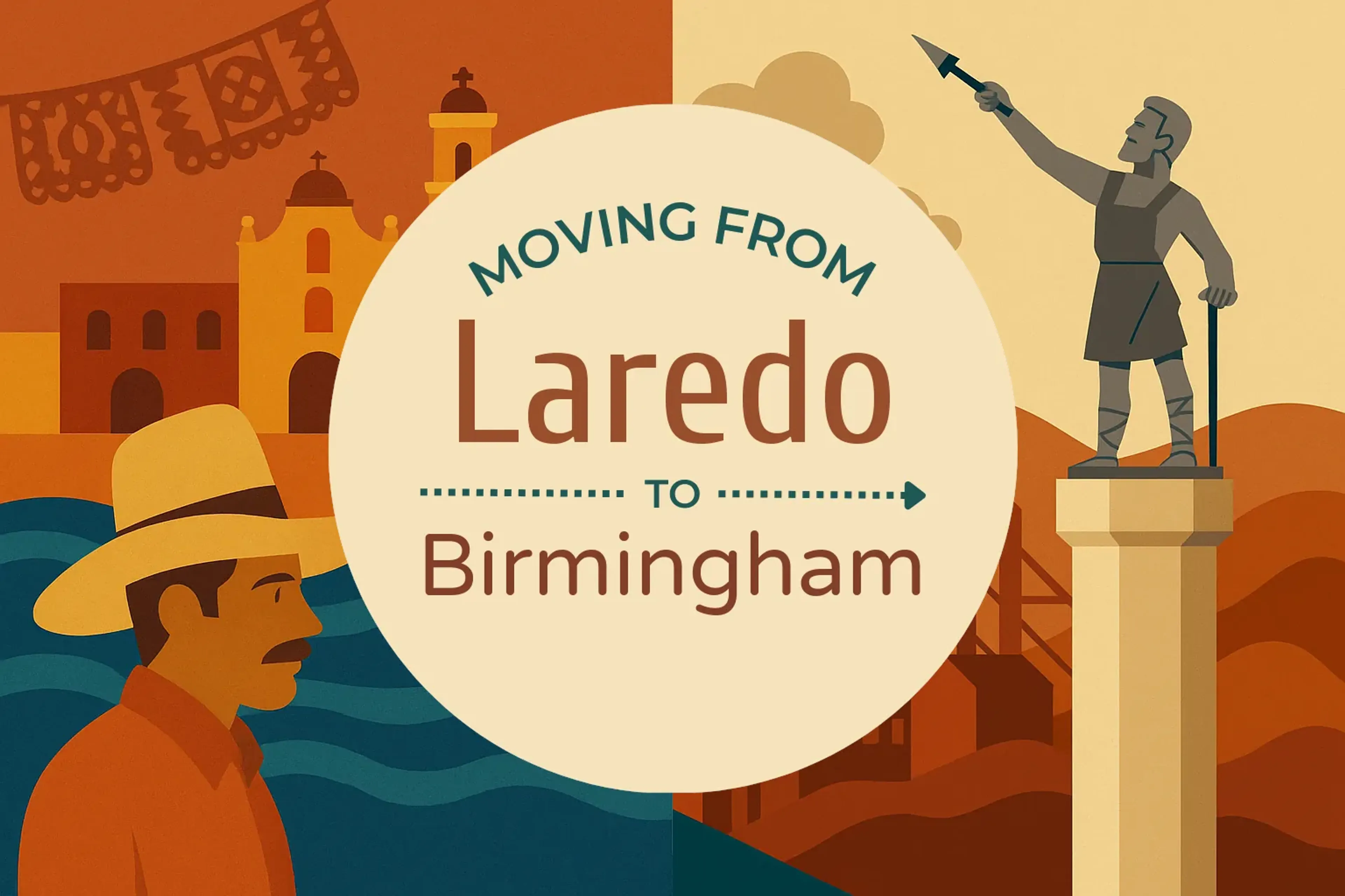 Side-by-side comparison of Laredo to Birmingham moving companies