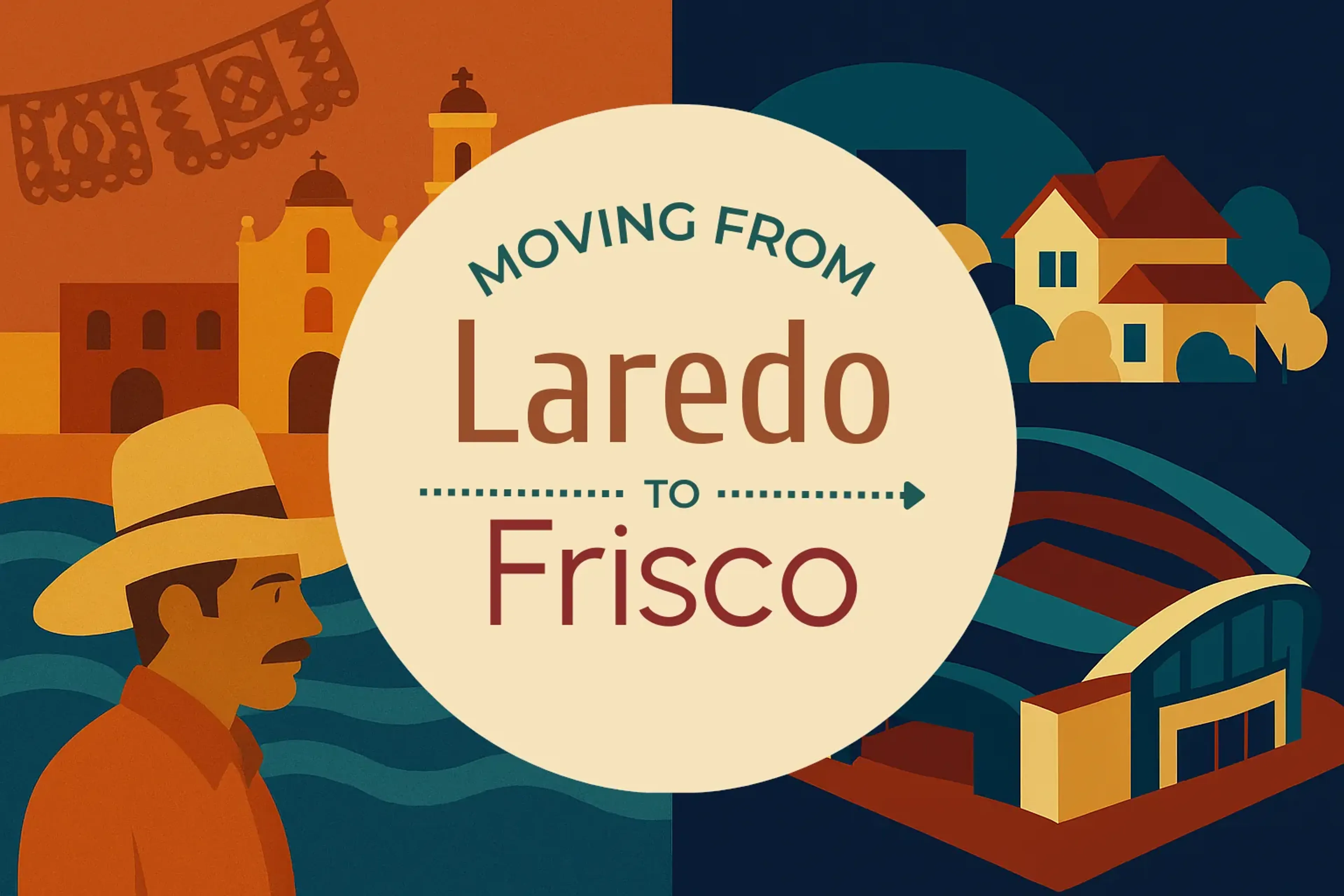Side-by-side comparison of Laredo to Frisco moving companies