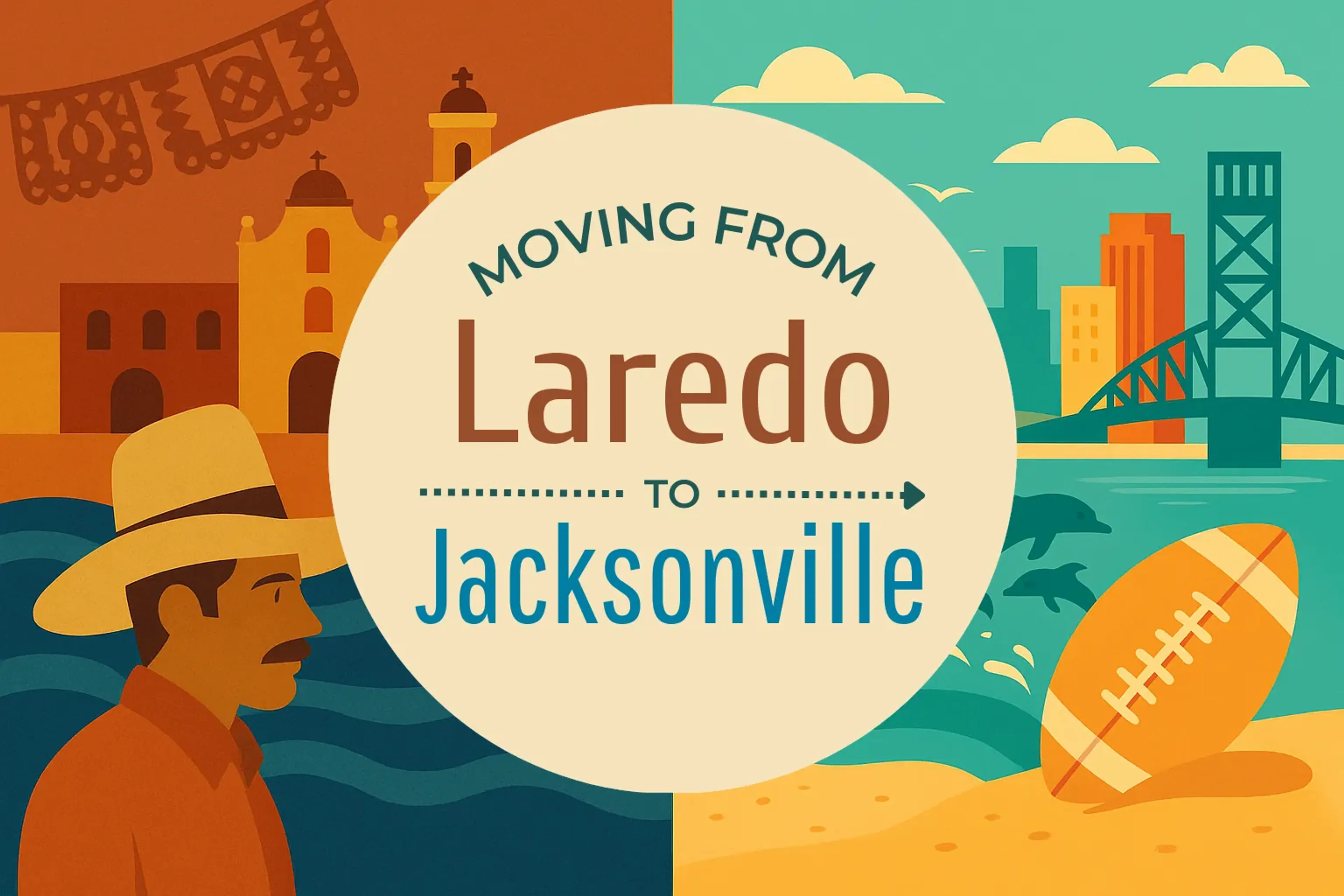 Side-by-side comparison of Laredo to Jacksonville moving companies