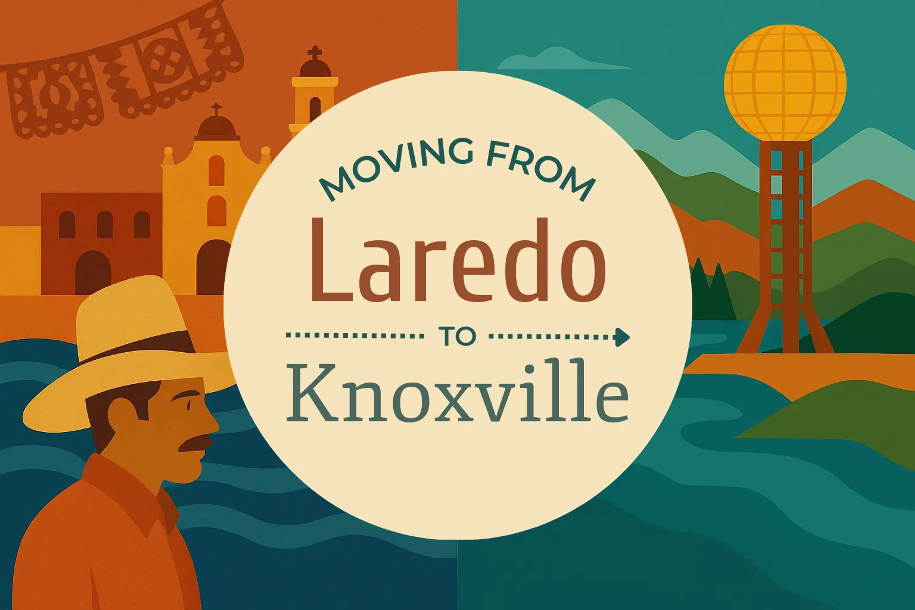 Side-by-side comparison of Laredo to Knoxville moving companies