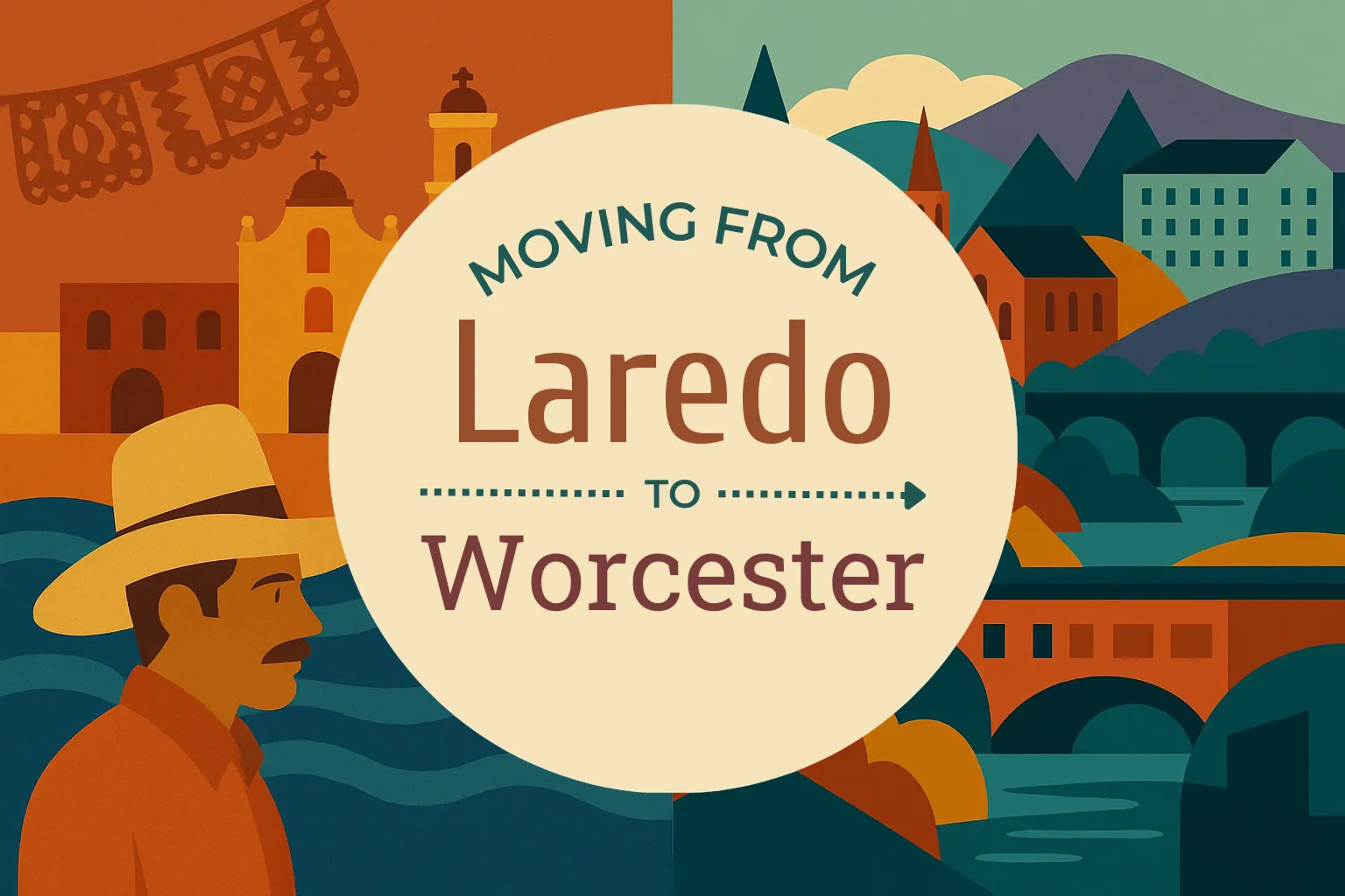 Side-by-side comparison of Laredo to Worcester moving companies