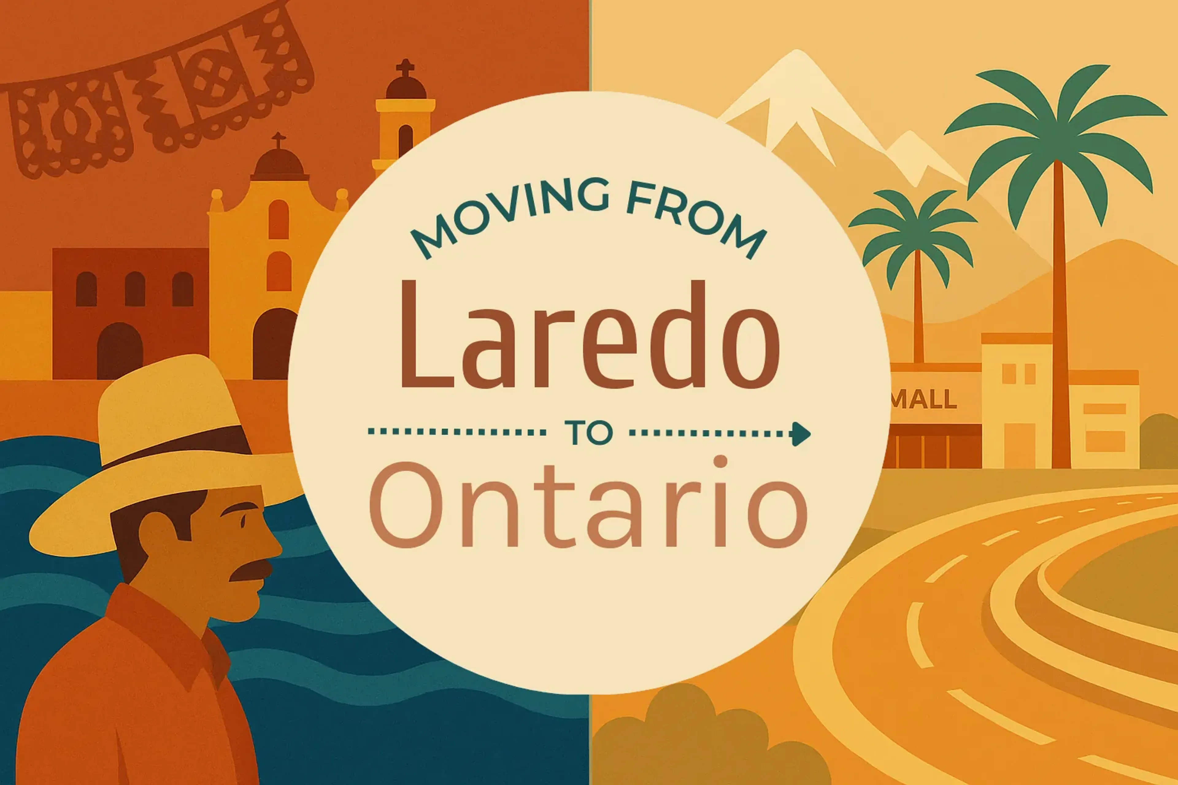 Side-by-side comparison of Laredo to Ontario moving companies