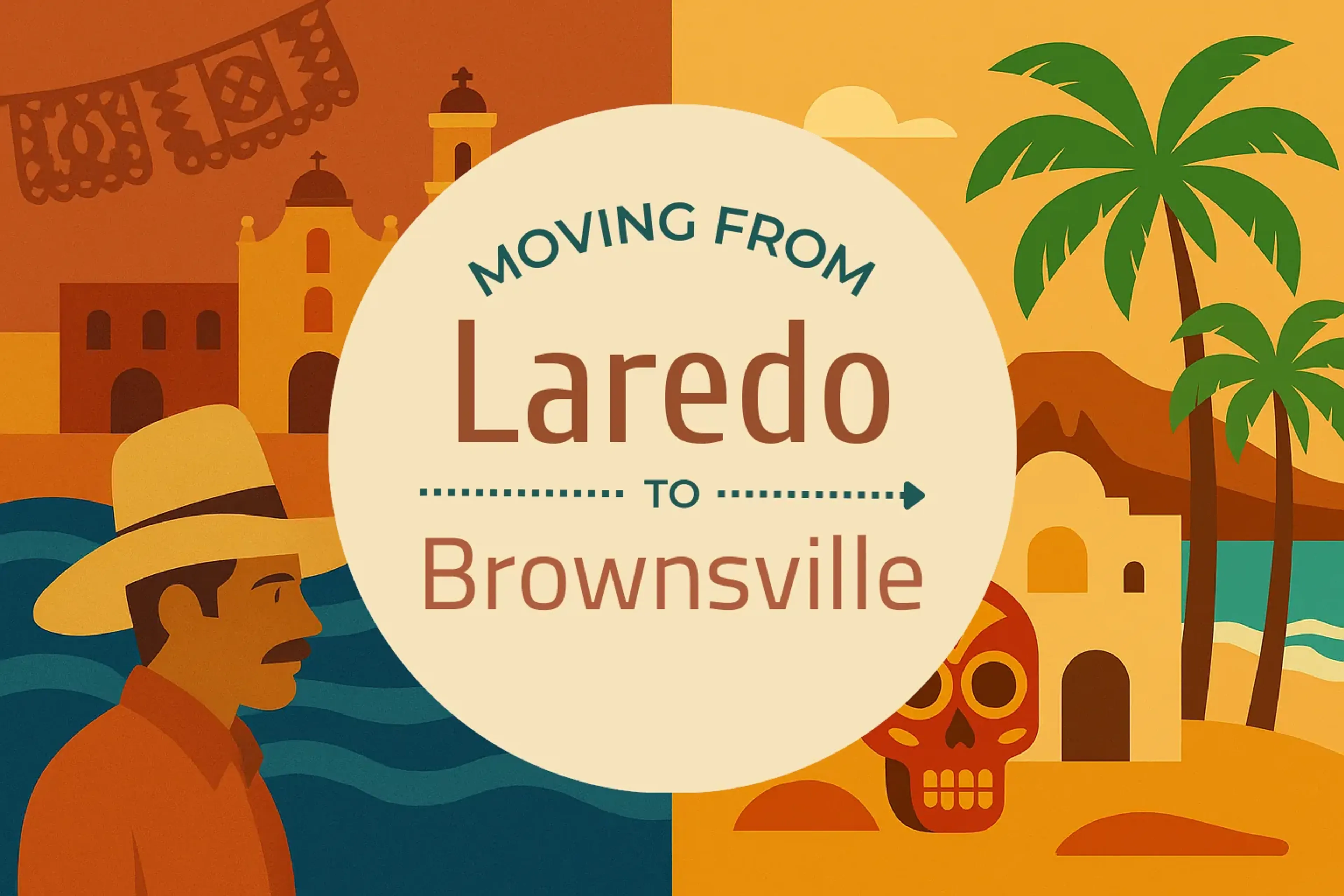 Side-by-side comparison of Laredo to Brownsville moving companies
