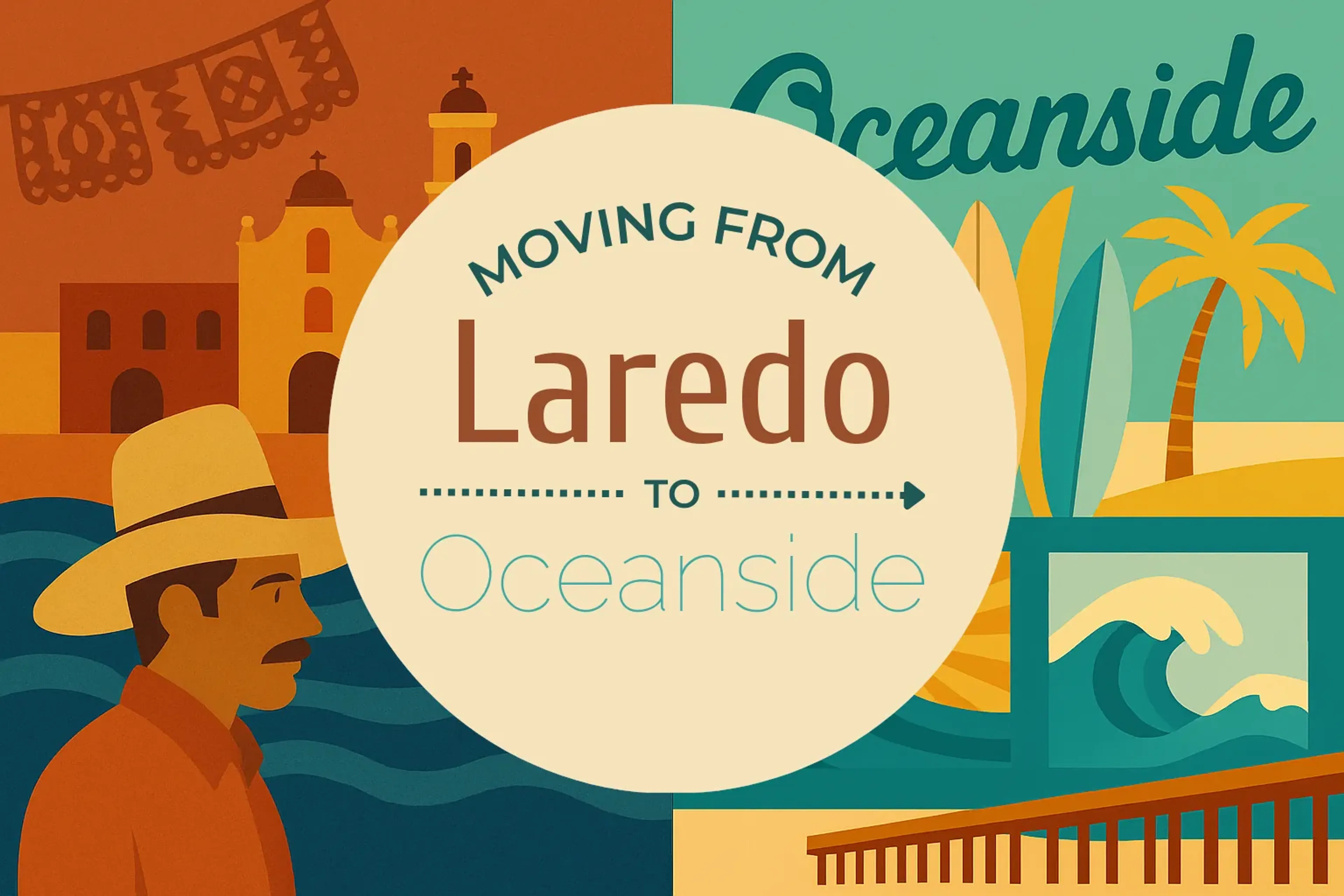 Side-by-side comparison of Laredo to Oceanside moving companies