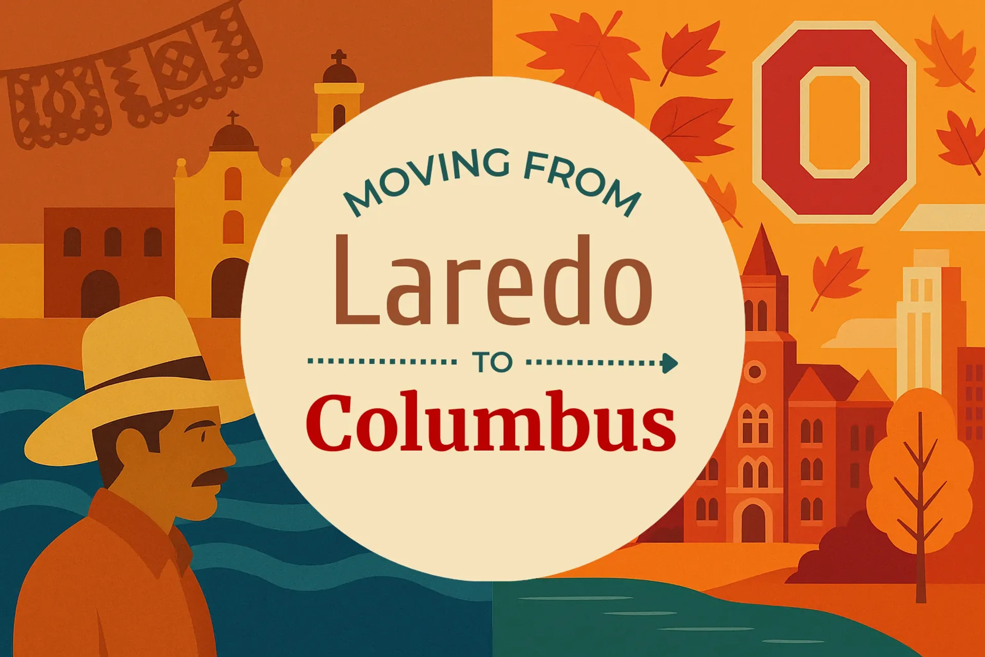 Side-by-side comparison of Laredo to Columbus moving companies