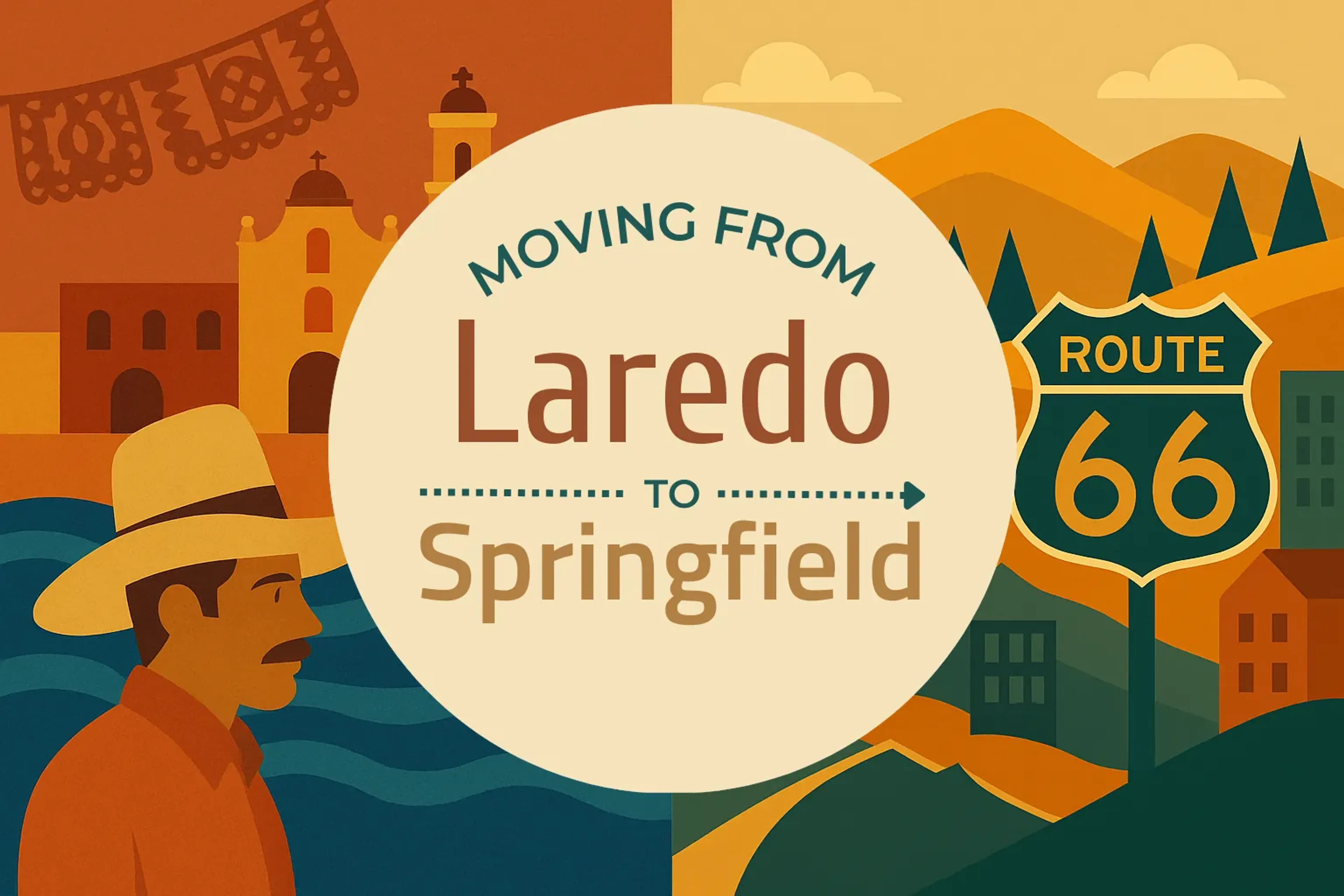 Side-by-side comparison of Laredo to Springfield moving companies