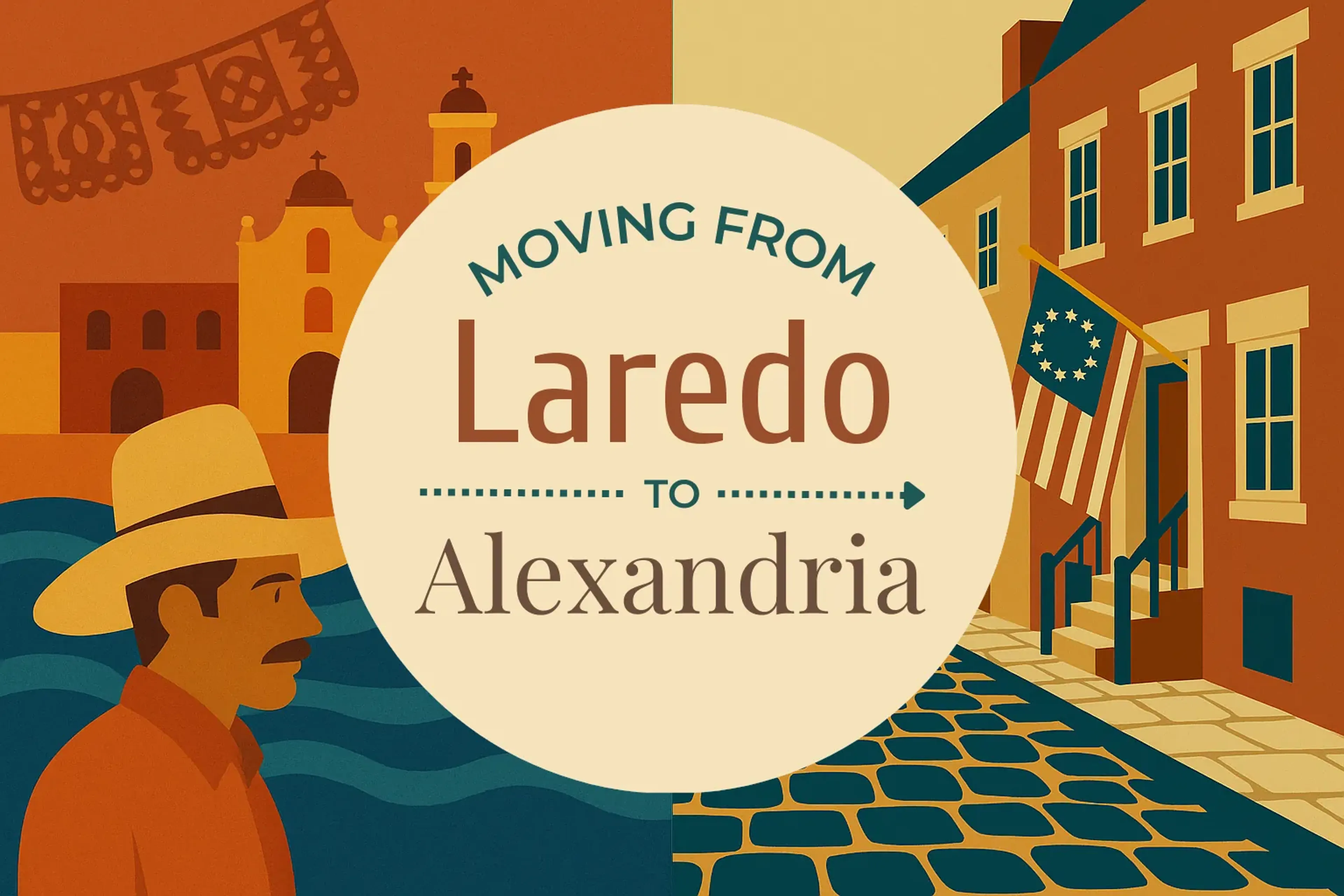 Side-by-side comparison of Laredo to Alexandria moving companies