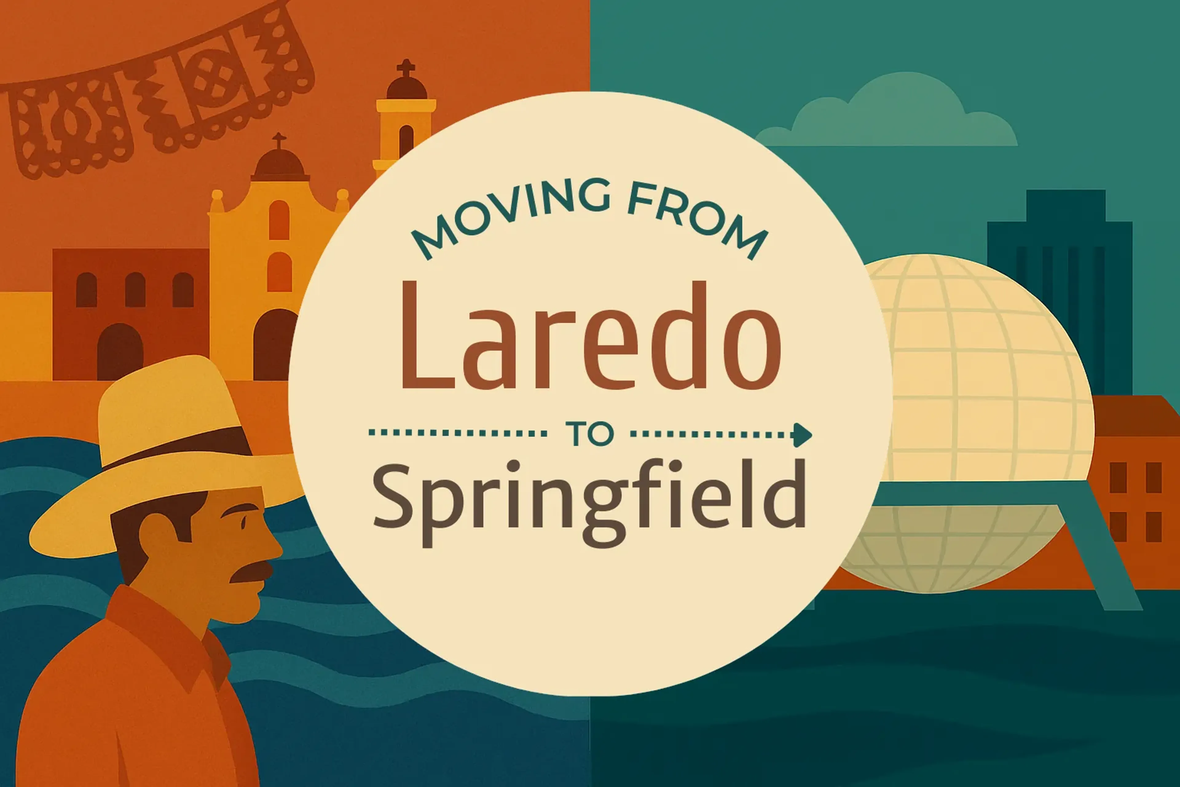 Side-by-side comparison of Laredo to Springfield moving companies