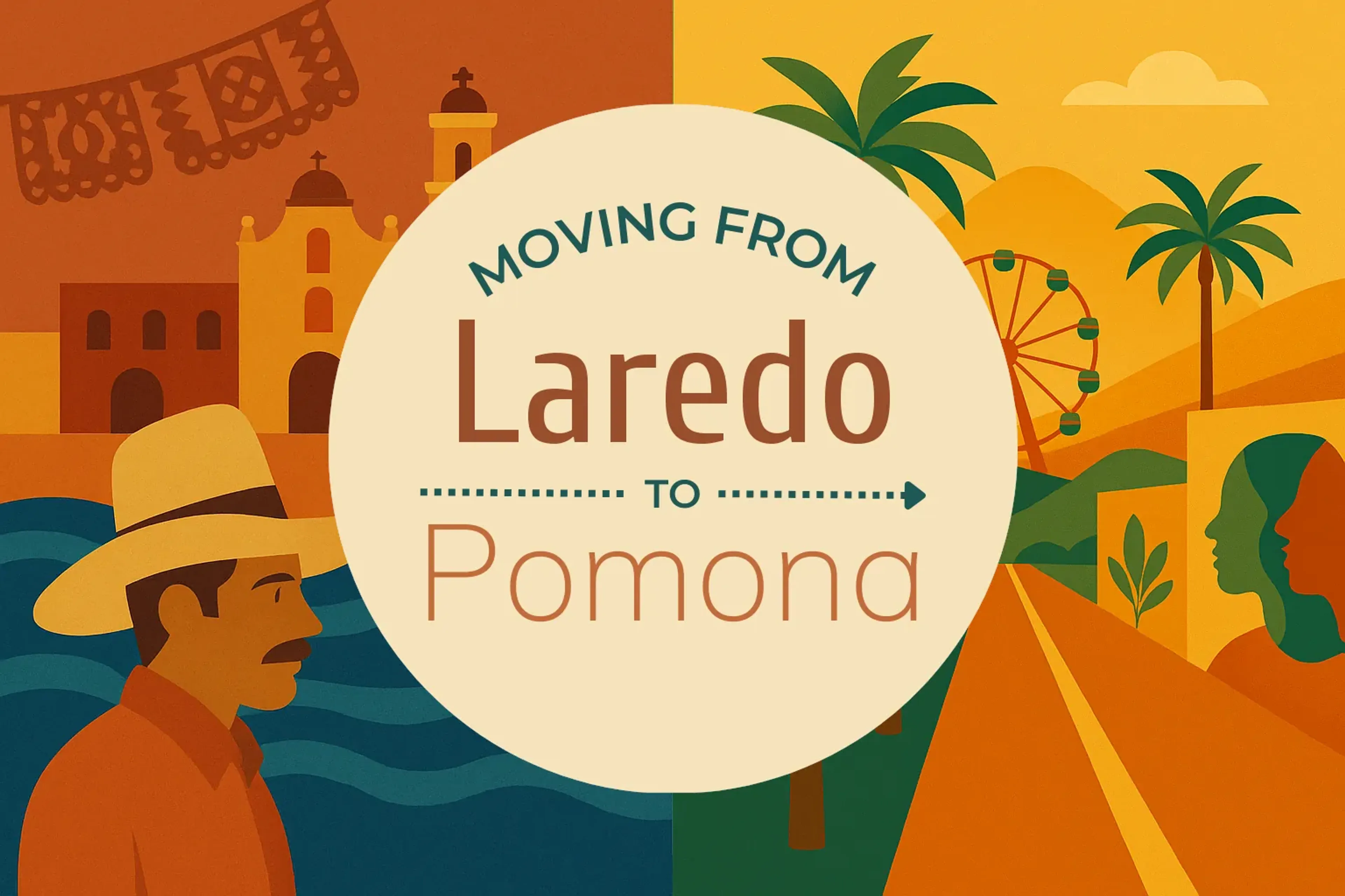Side-by-side comparison of Laredo to Pomona moving companies