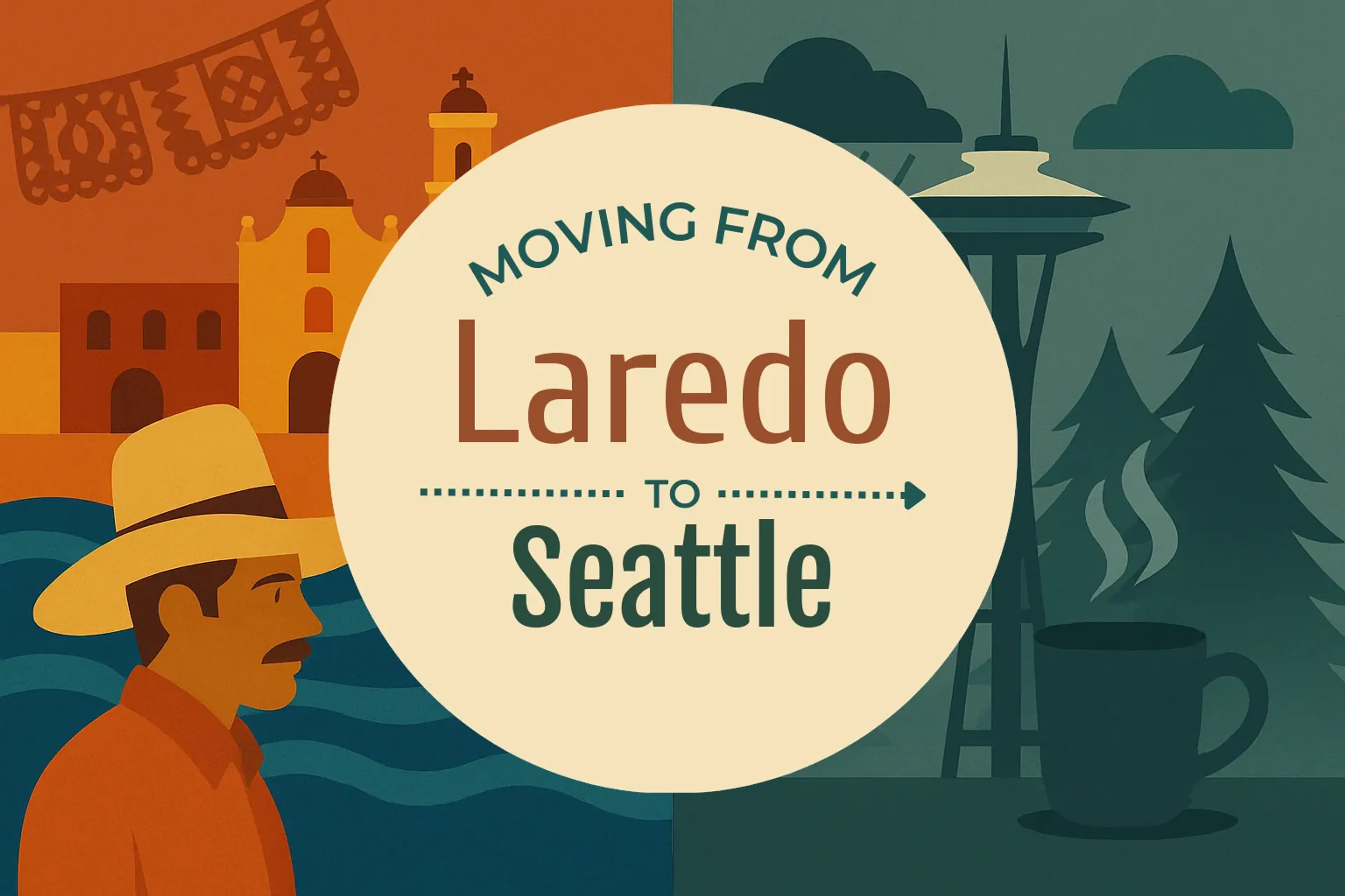 Side-by-side comparison of Laredo to Seattle moving companies