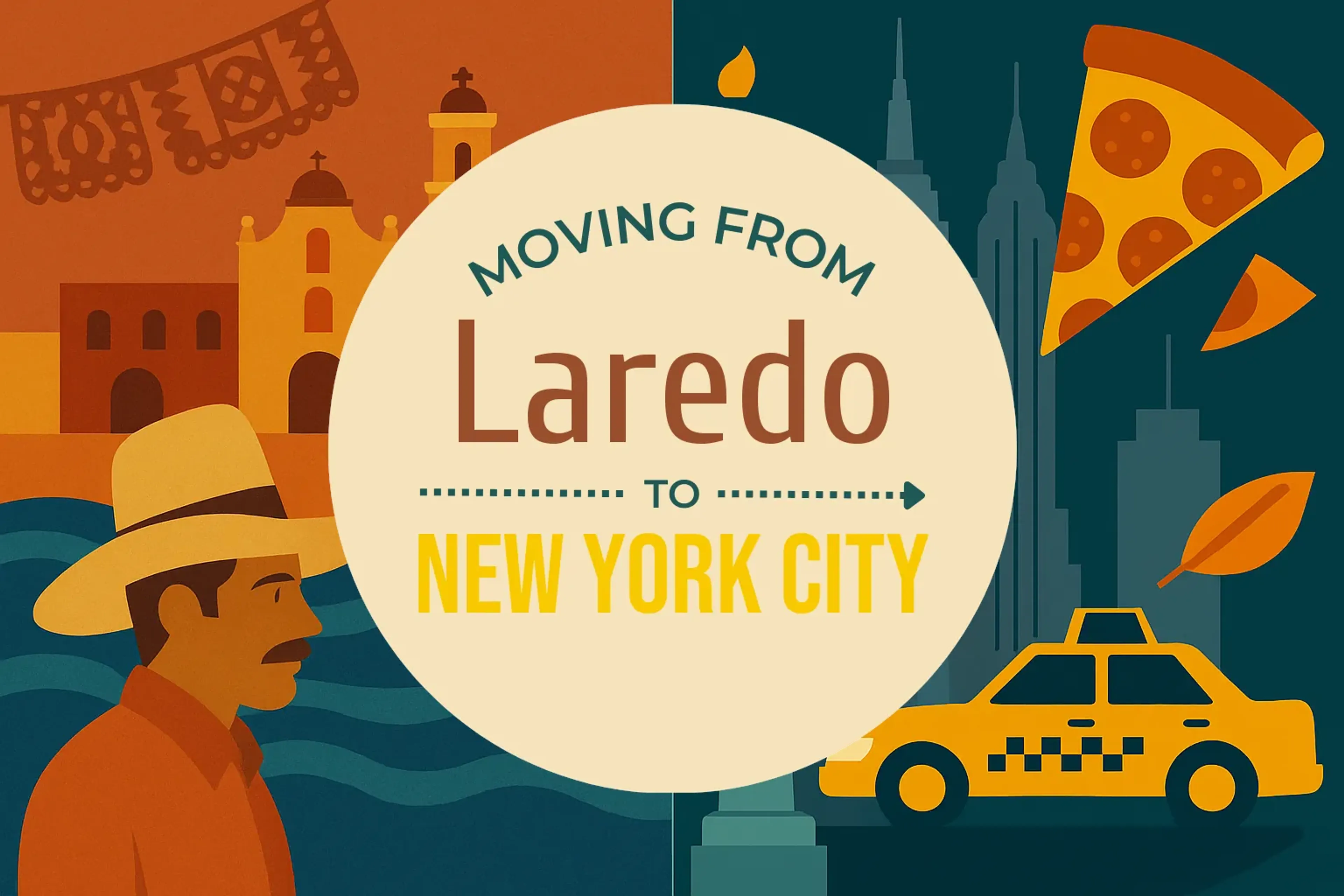 Side-by-side comparison of Laredo to New York City moving companies