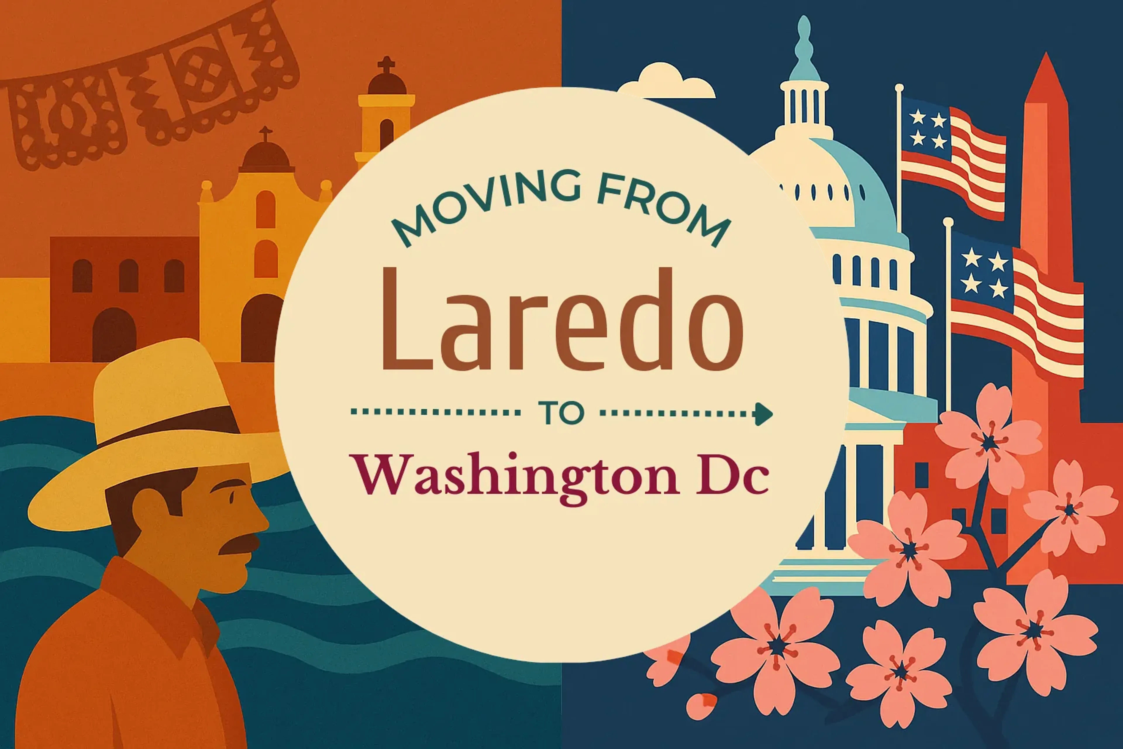 Side-by-side comparison of Laredo to Washington DC moving companies