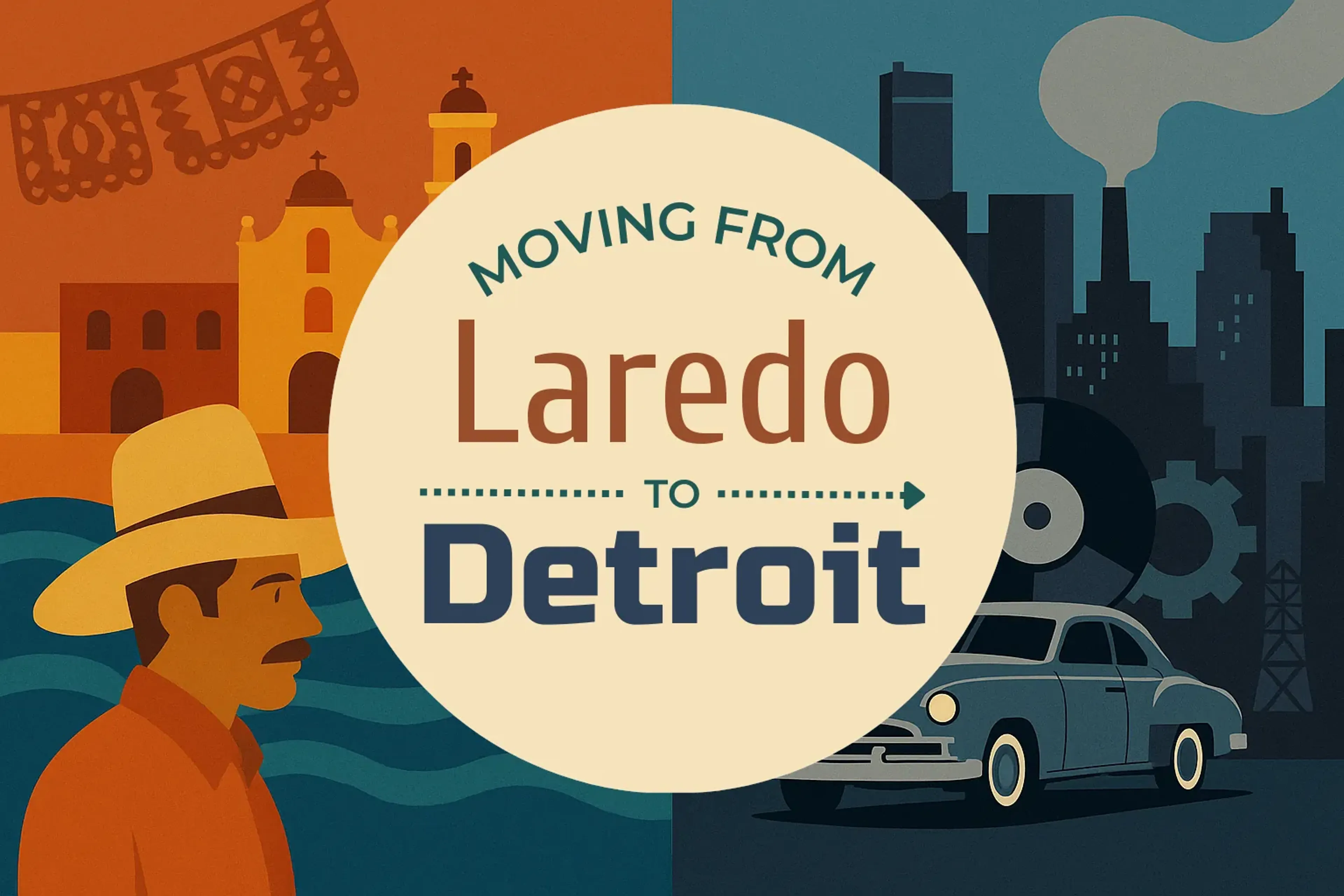 Side-by-side comparison of Laredo to Detroit moving companies