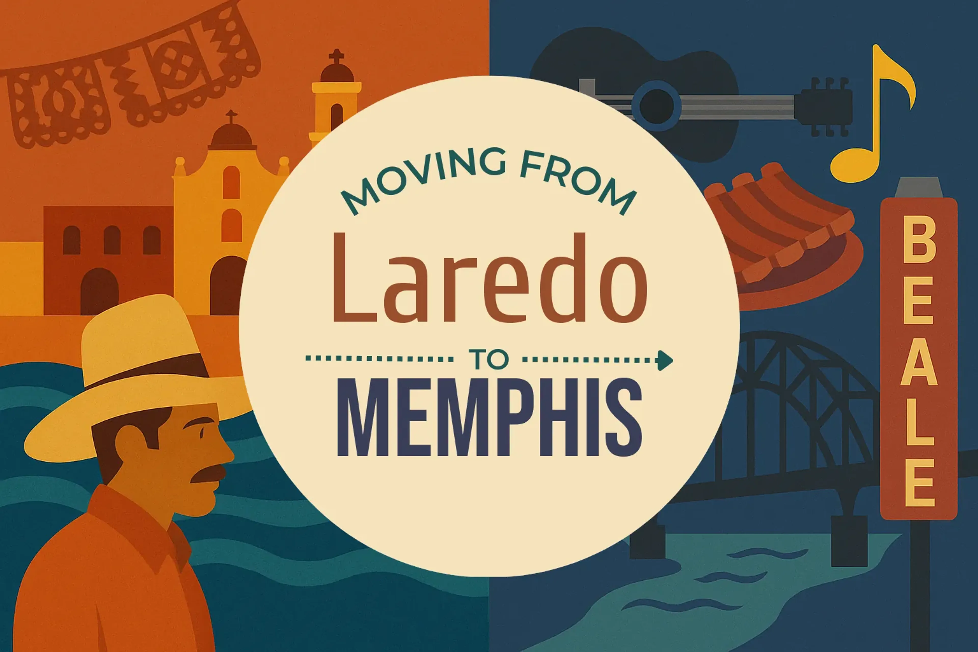 Side-by-side comparison of Laredo to Memphis moving companies