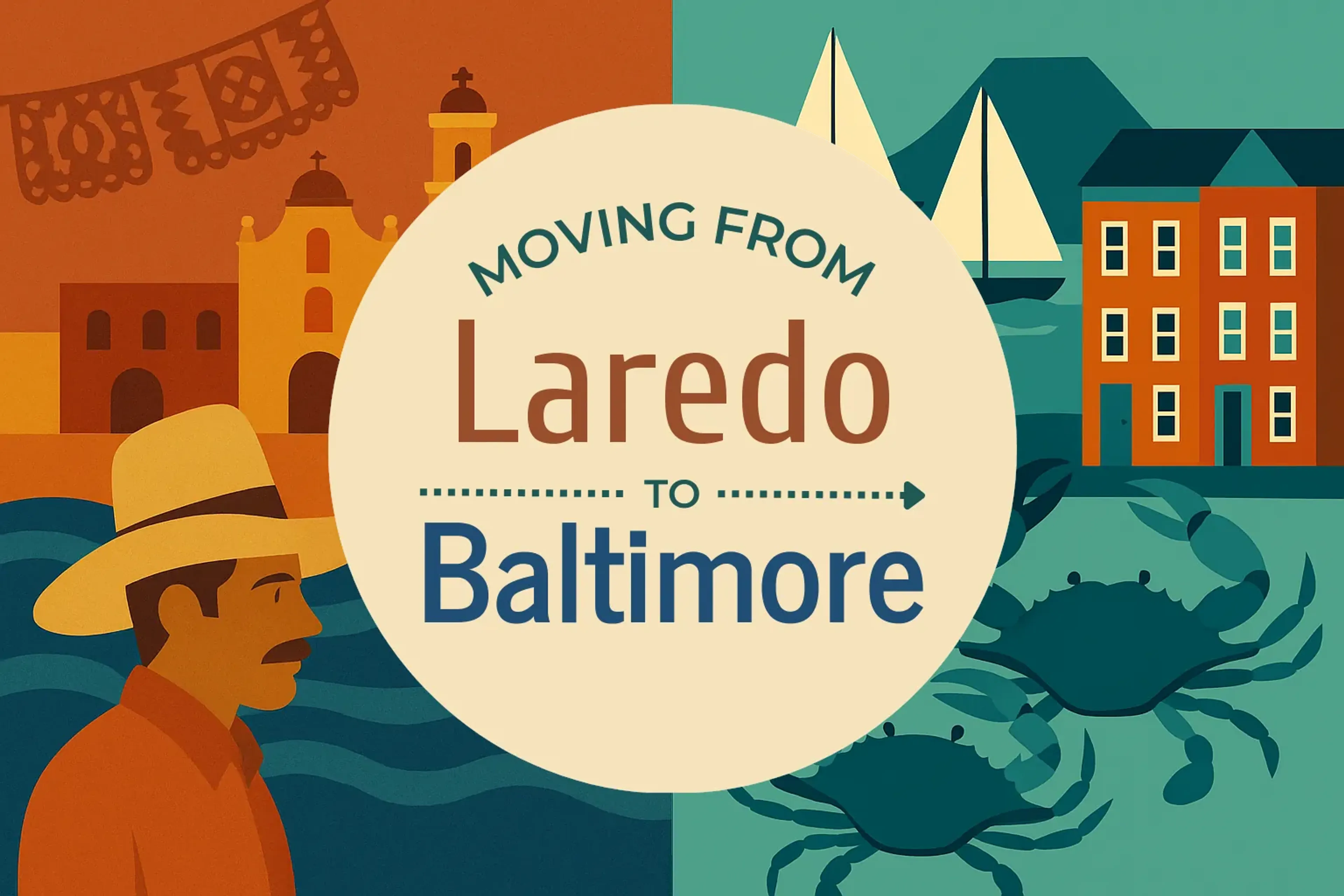 Side-by-side comparison of Laredo to Baltimore moving companies