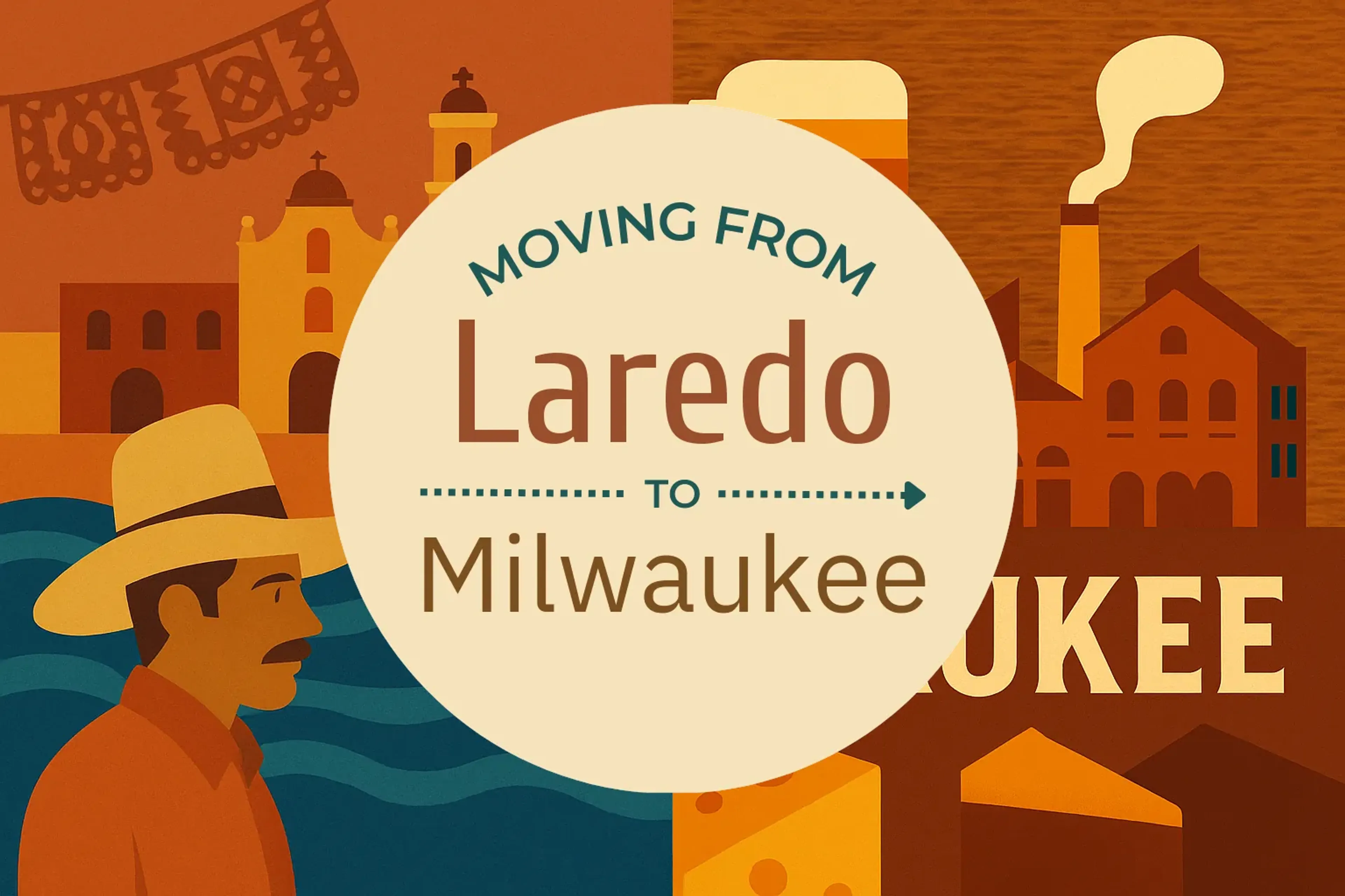 Side-by-side comparison of Laredo to Milwaukee moving companies