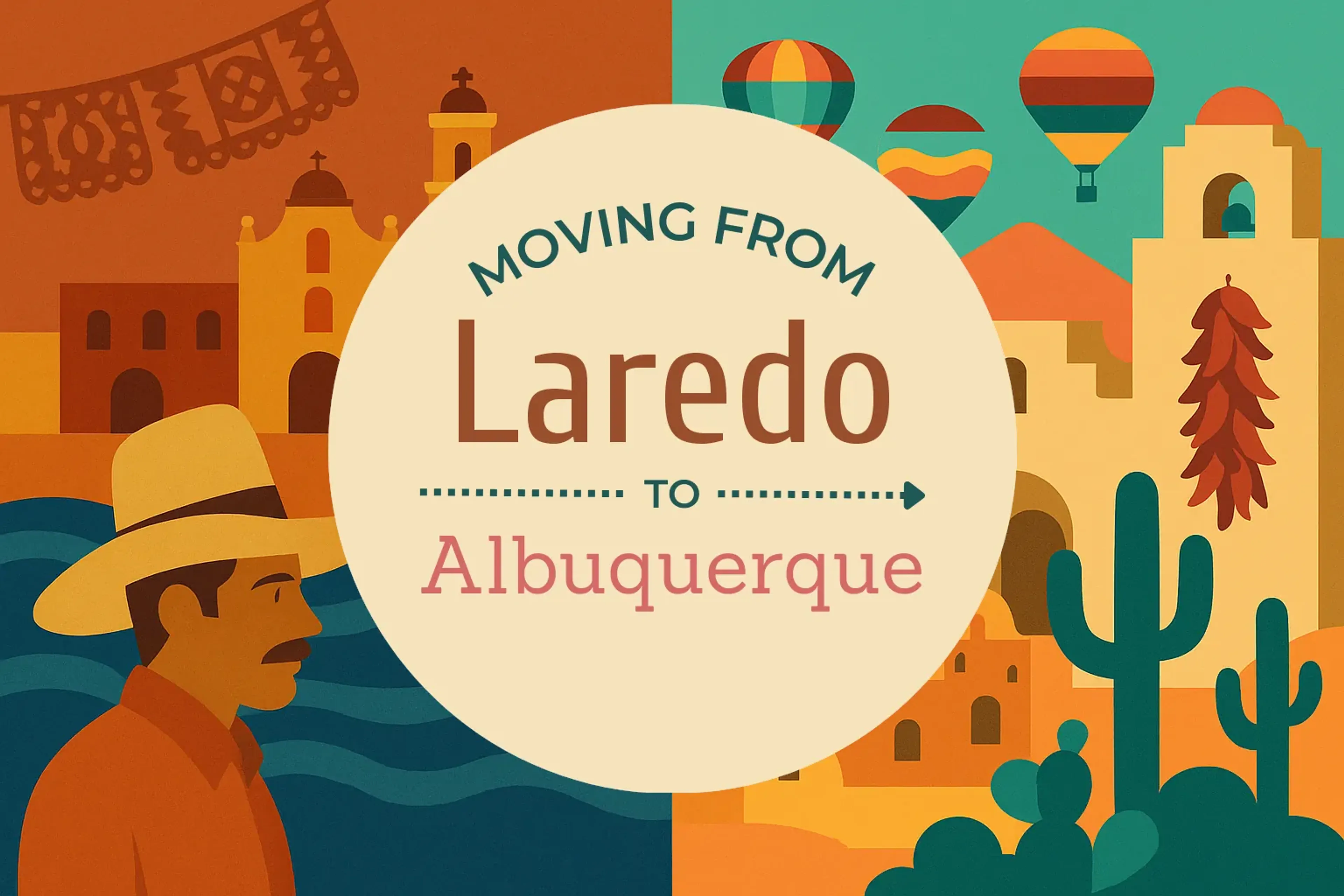 Side-by-side comparison of Laredo to Albuquerque moving companies