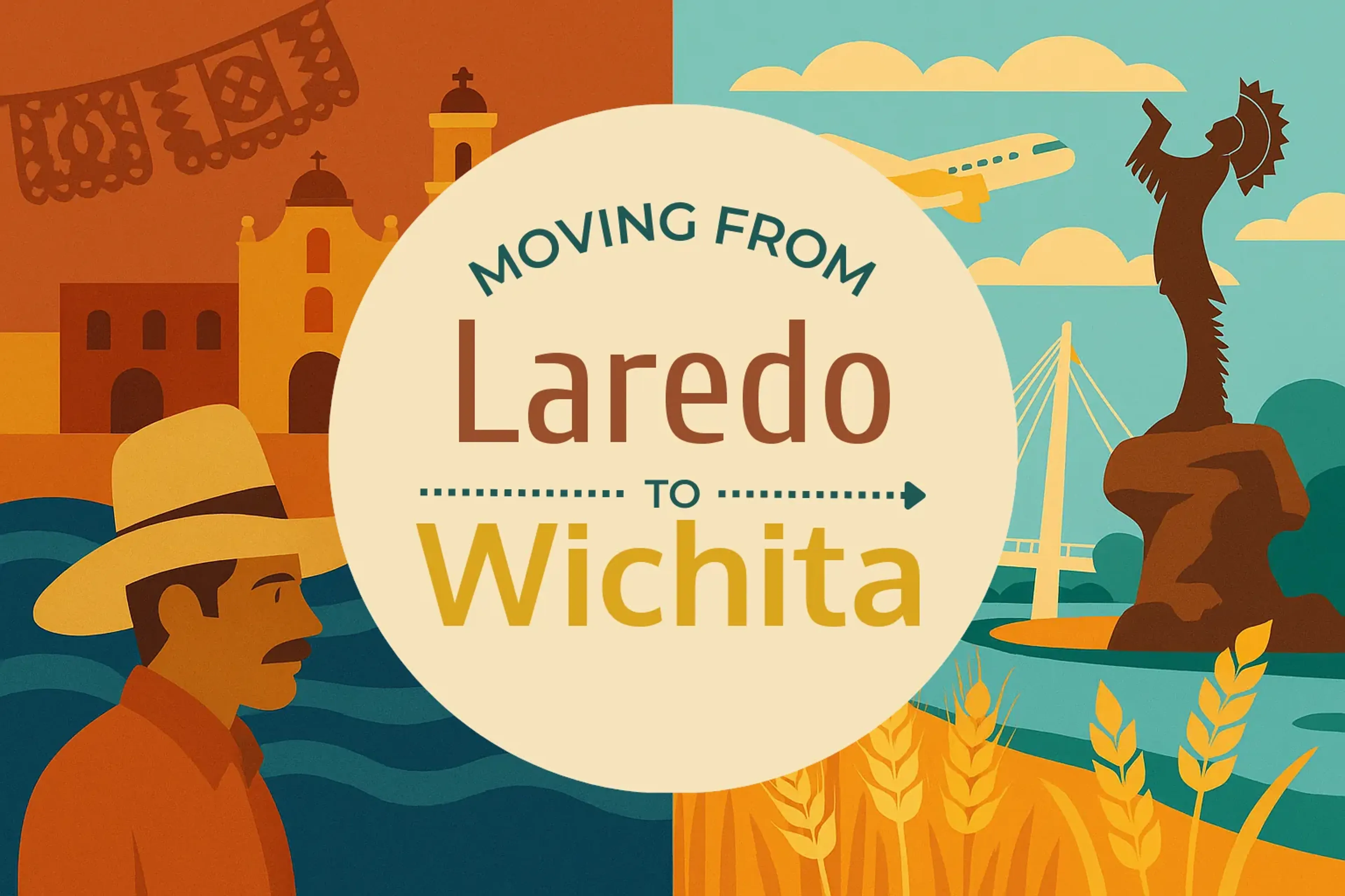 Side-by-side comparison of Laredo to Wichita moving companies