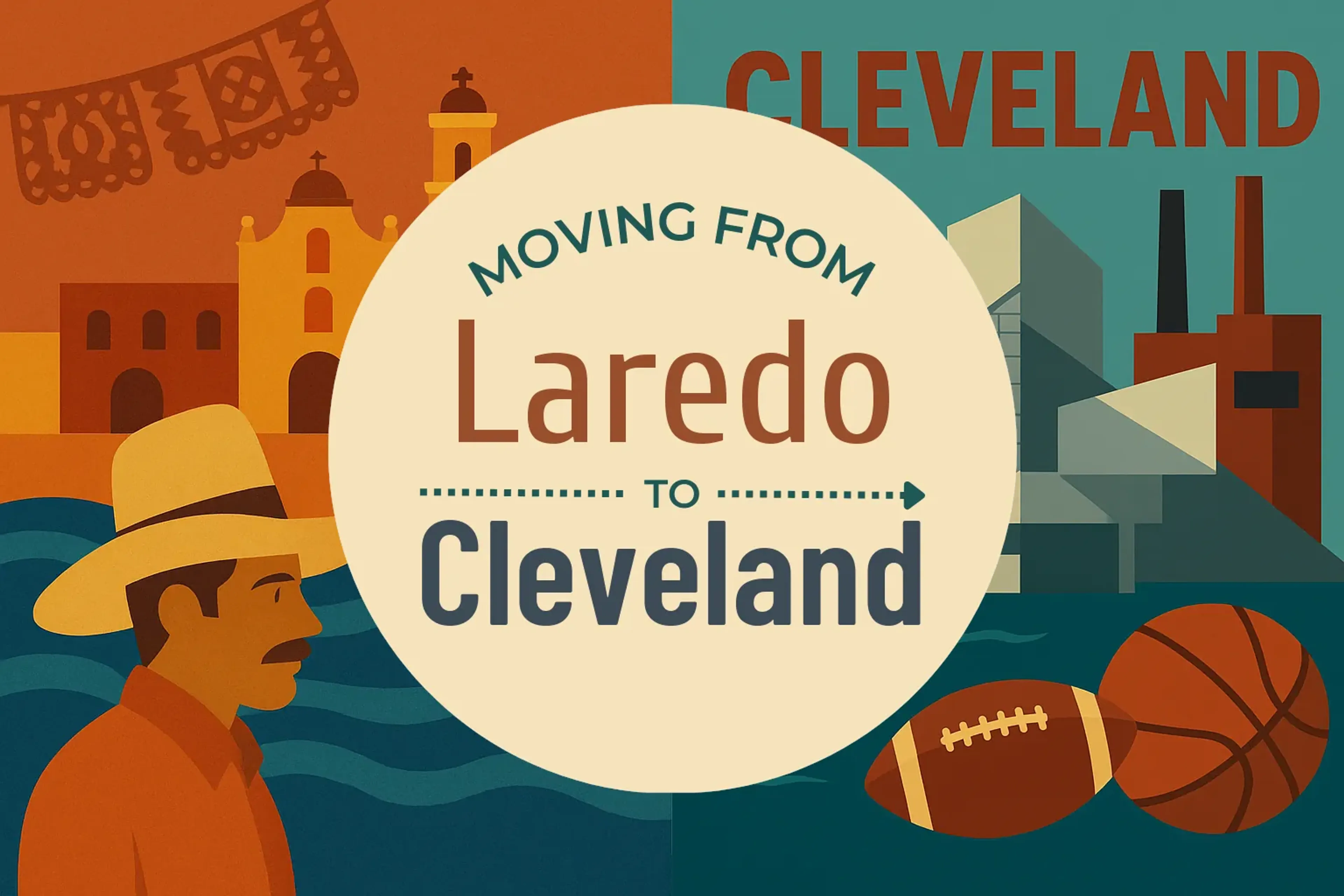 Side-by-side comparison of Laredo to Cleveland moving companies