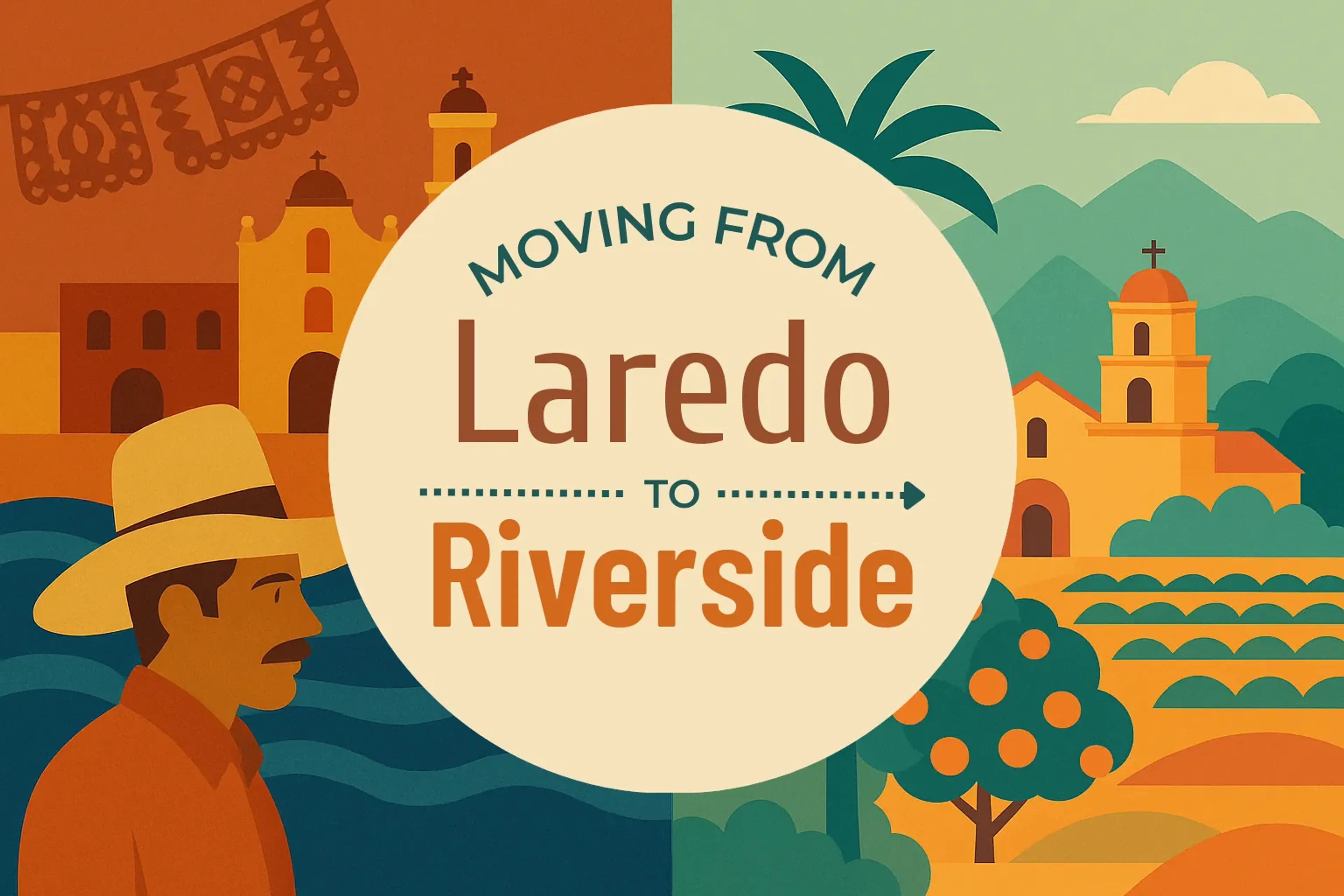 Side-by-side comparison of Laredo to Riverside moving companies