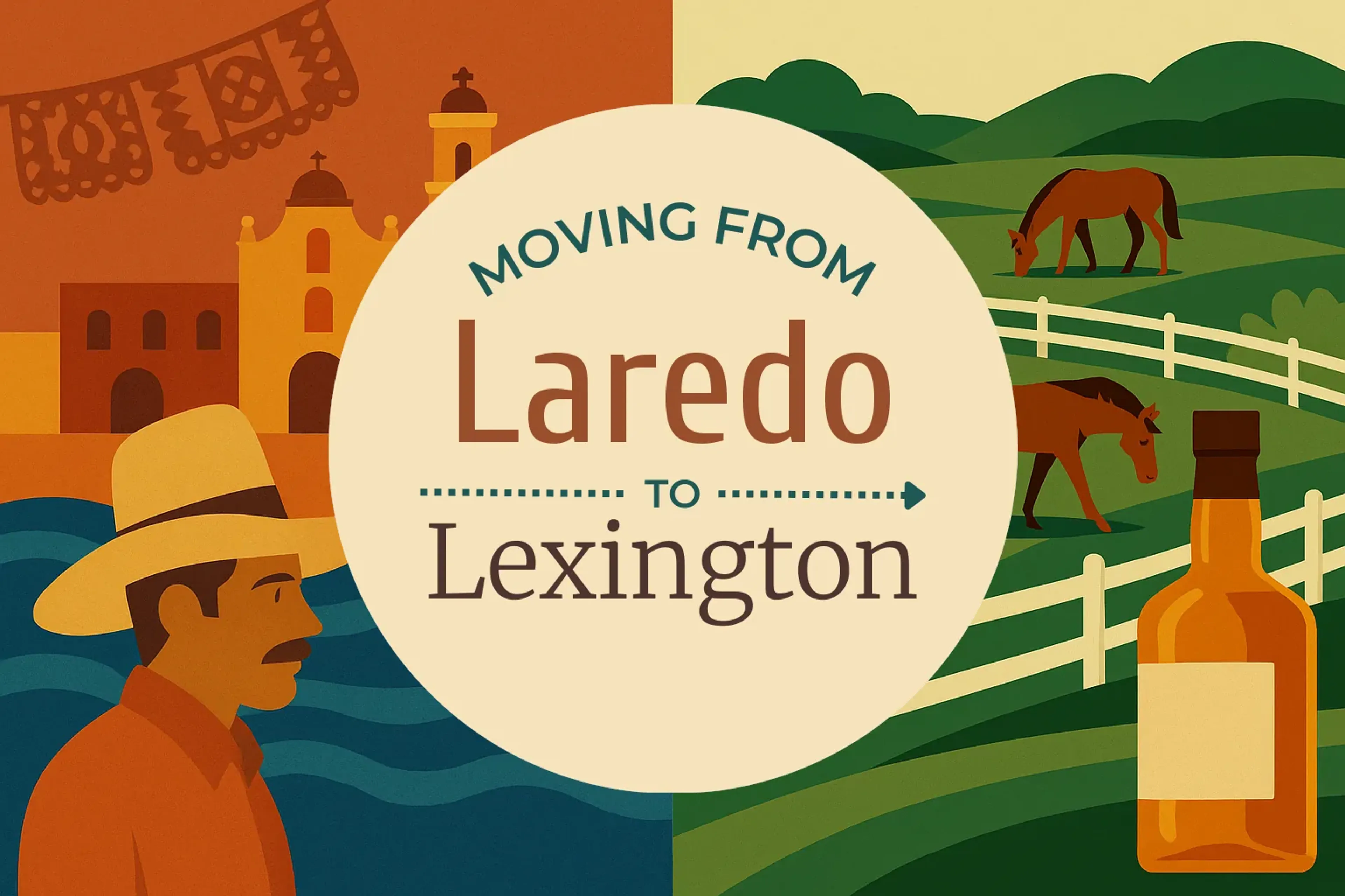 Side-by-side comparison of Laredo to Lexington moving companies