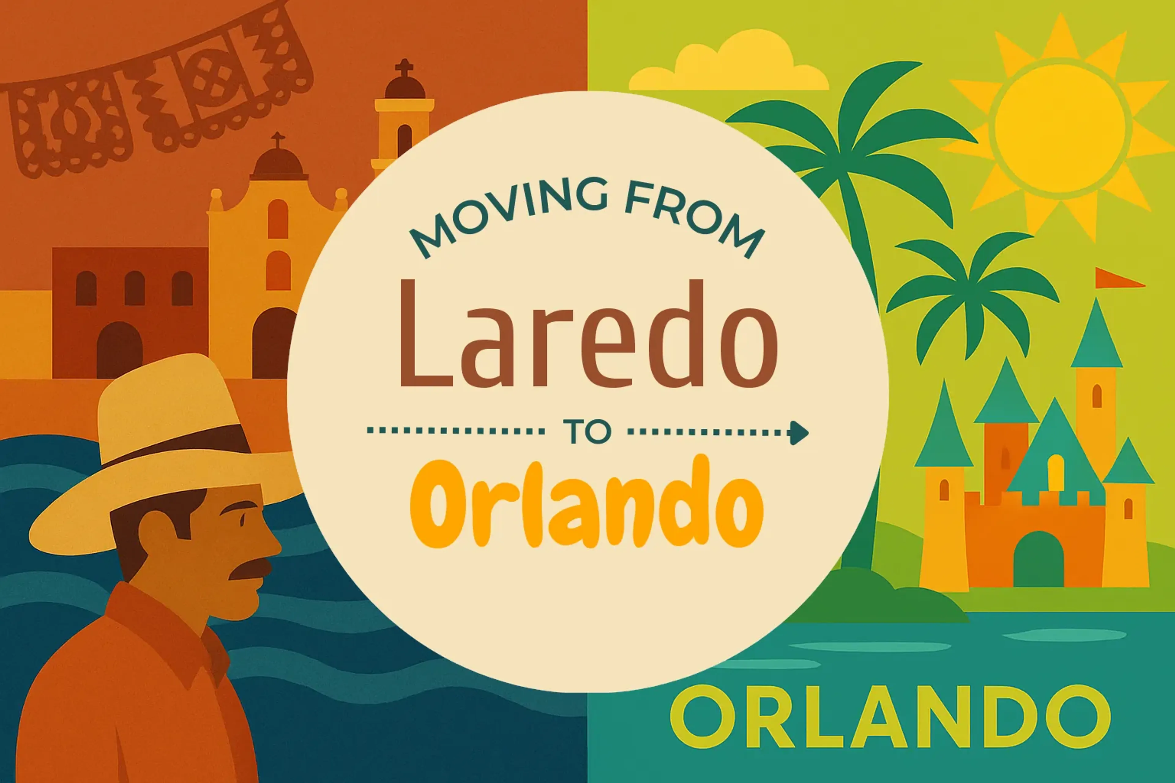 Side-by-side comparison of Laredo to Orlando moving companies
