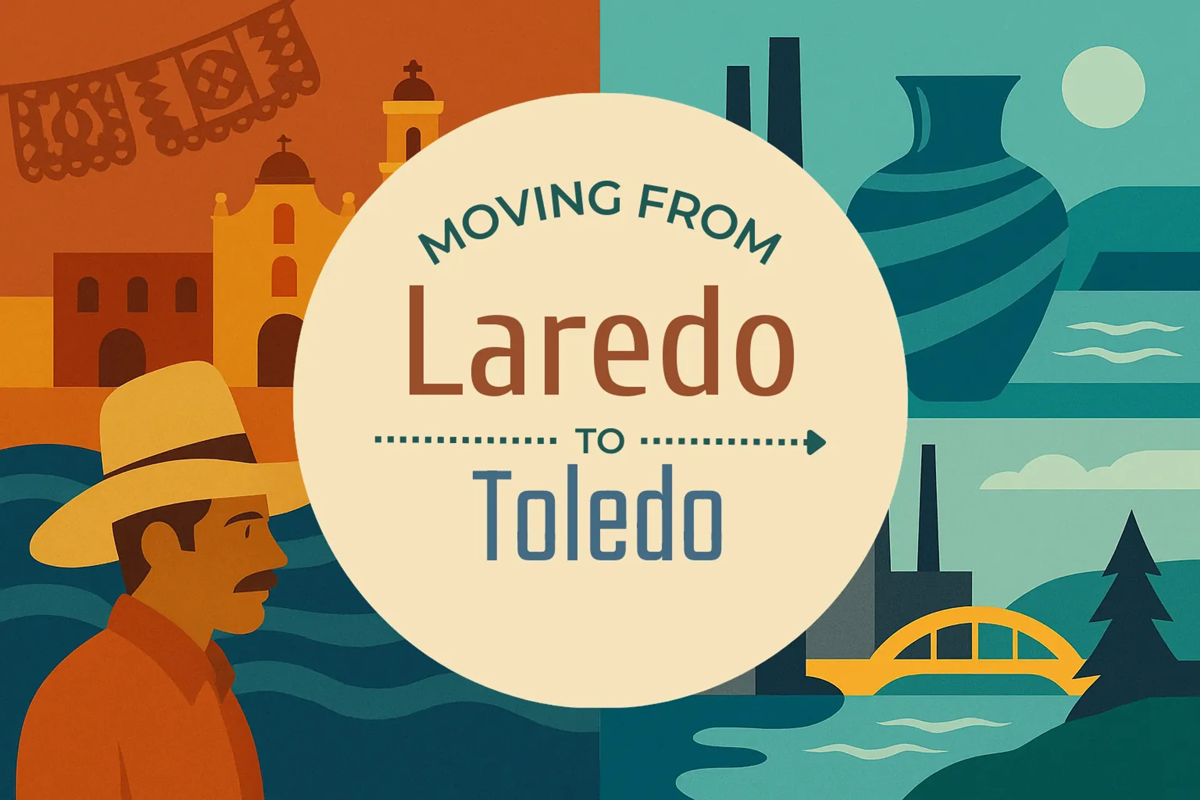 Side-by-side comparison of Laredo to Toledo moving companies