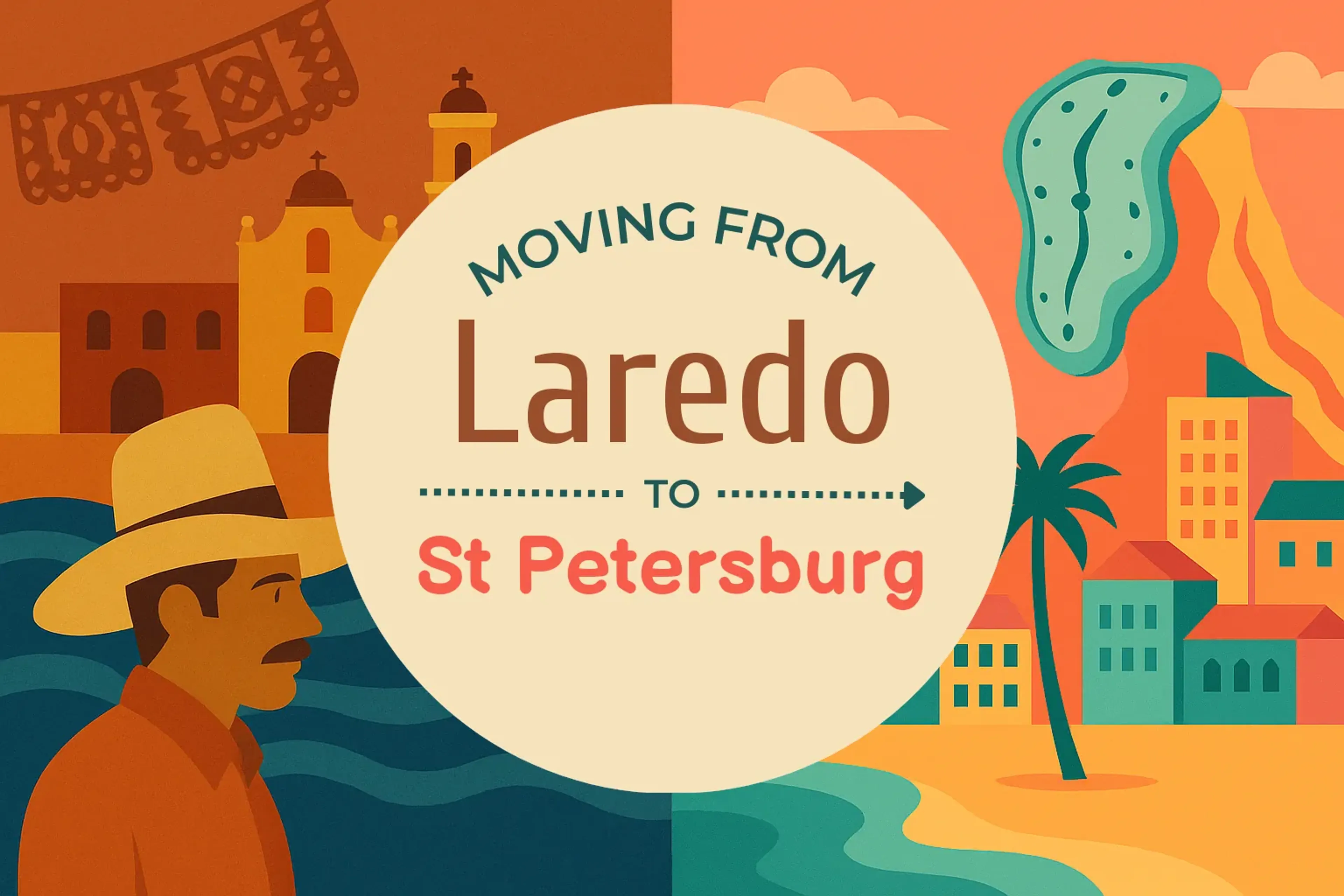 Side-by-side comparison of Laredo to St. Petersburg moving companies