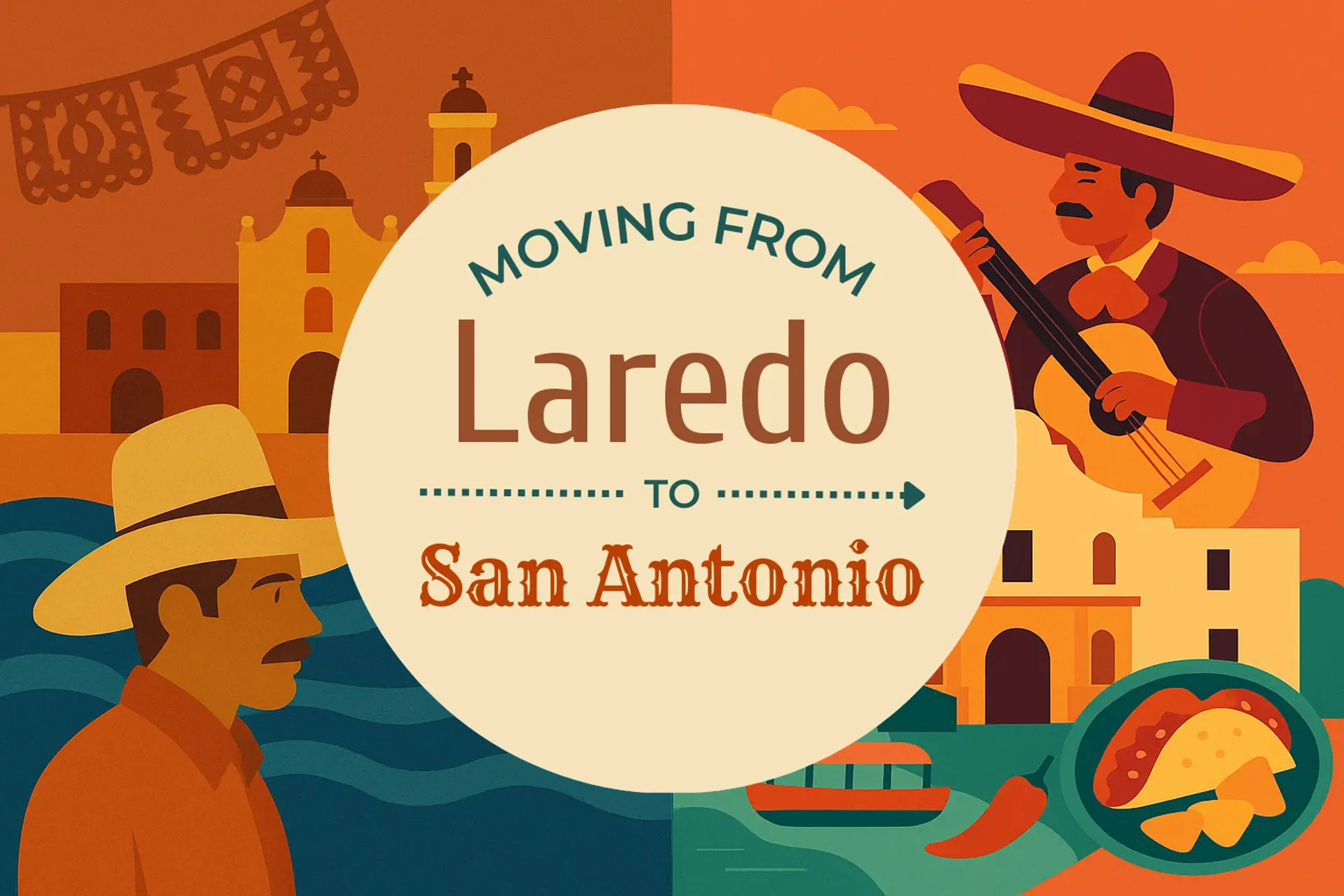 Side-by-side comparison of Laredo to San Antonio moving companies
