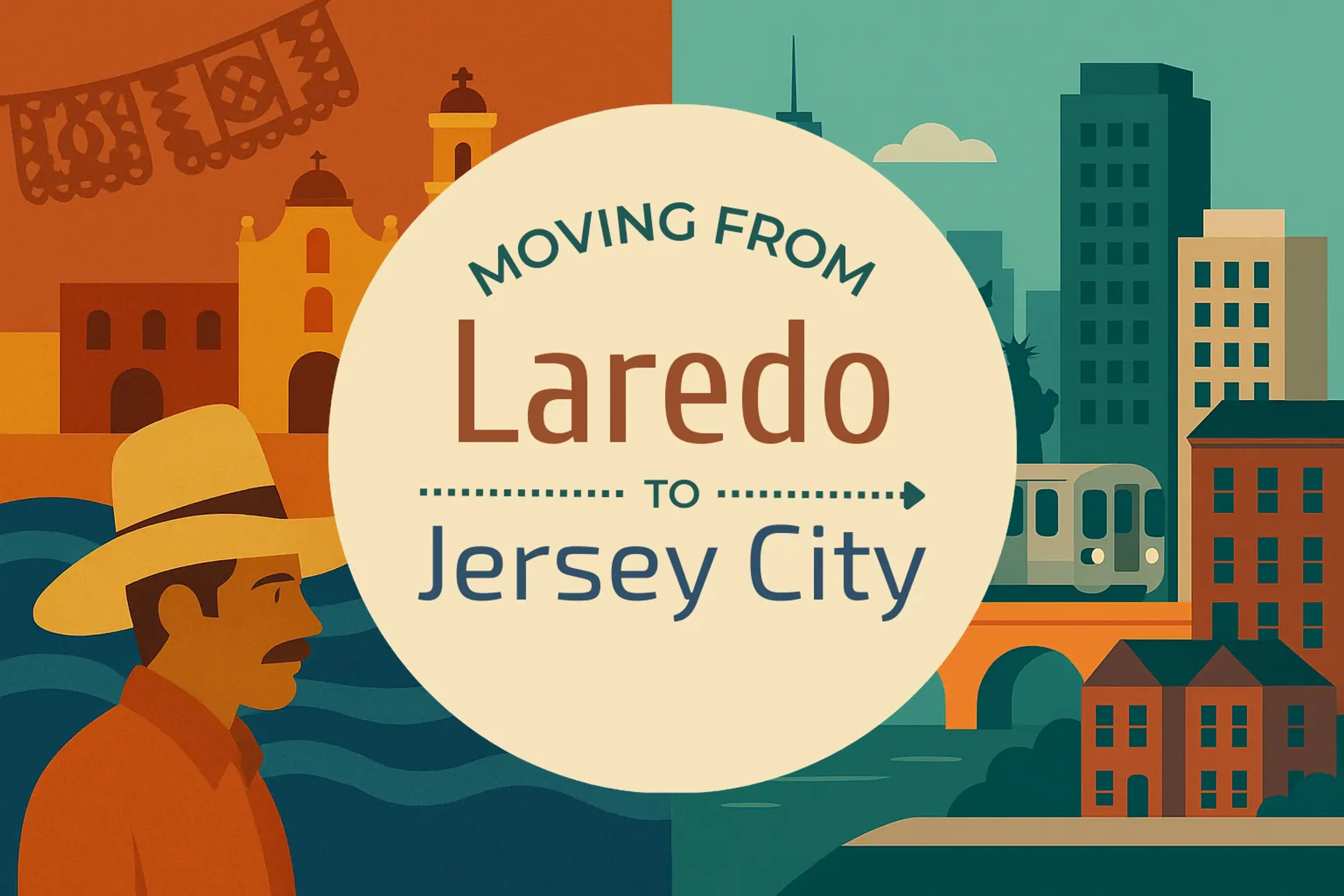 Side-by-side comparison of Laredo to Jersey City moving companies
