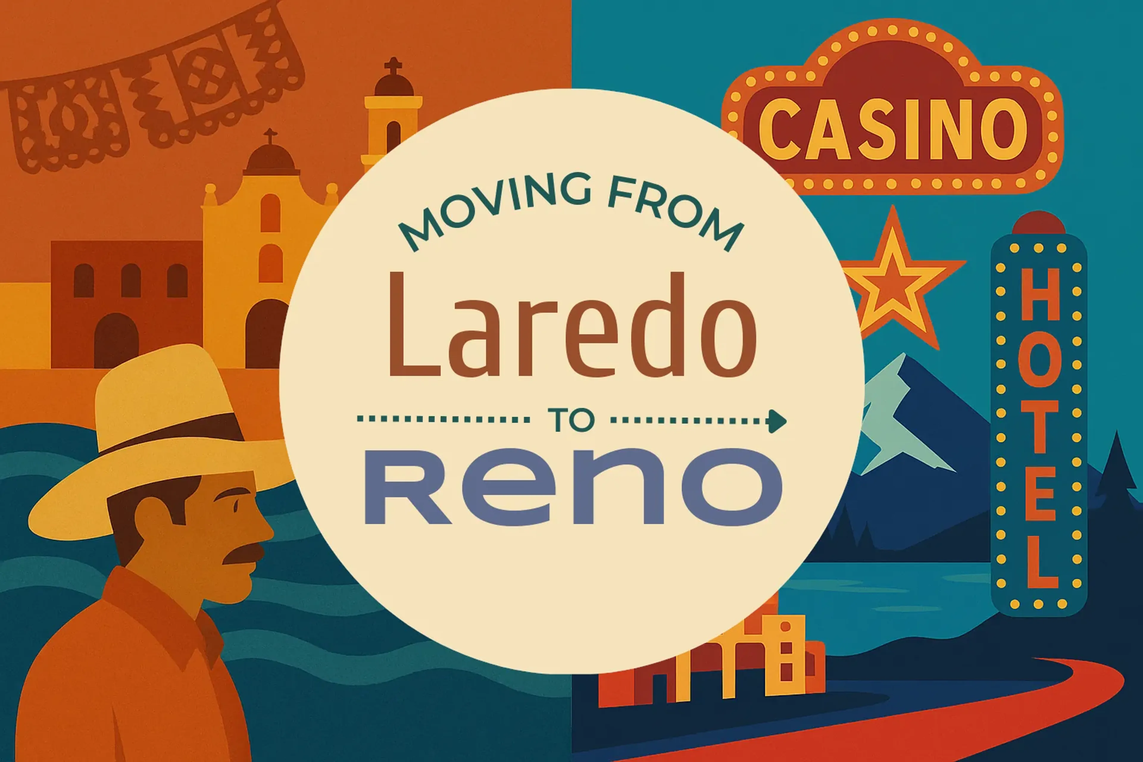 Side-by-side comparison of Laredo to Reno moving companies