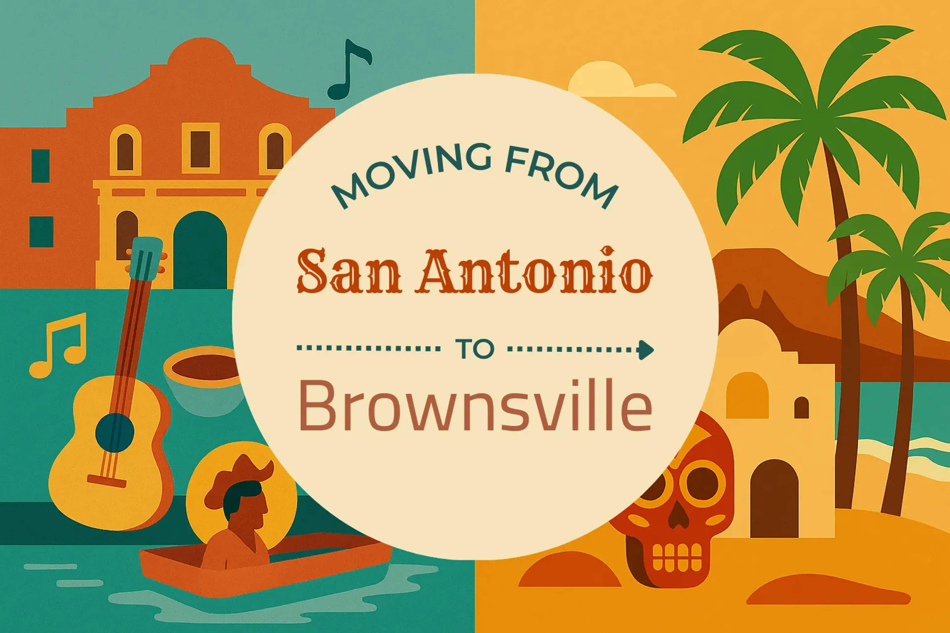 Side-by-side comparison of San Antonio to Brownsville moving companies