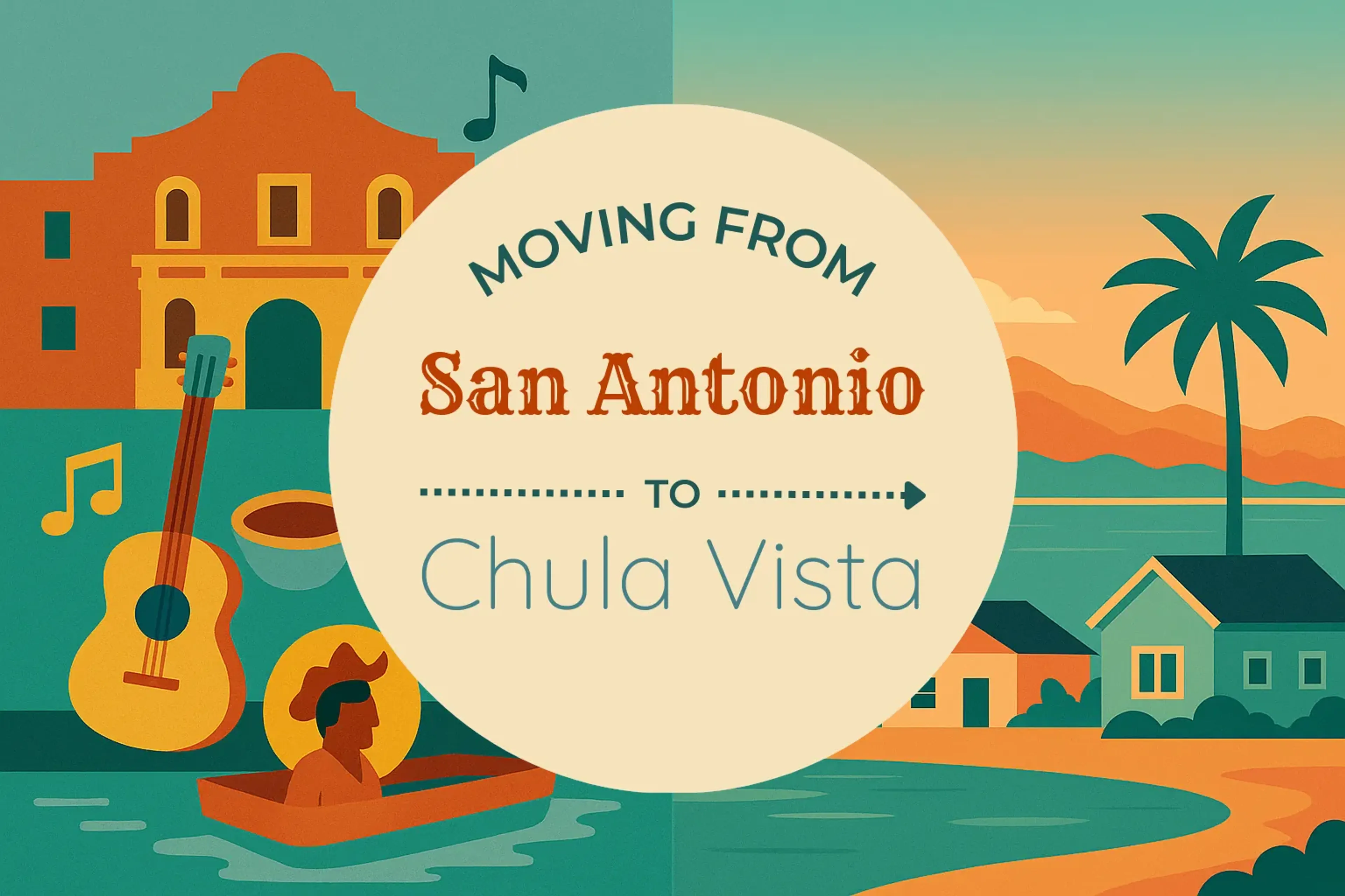 Side-by-side comparison of San Antonio to Chula Vista moving companies